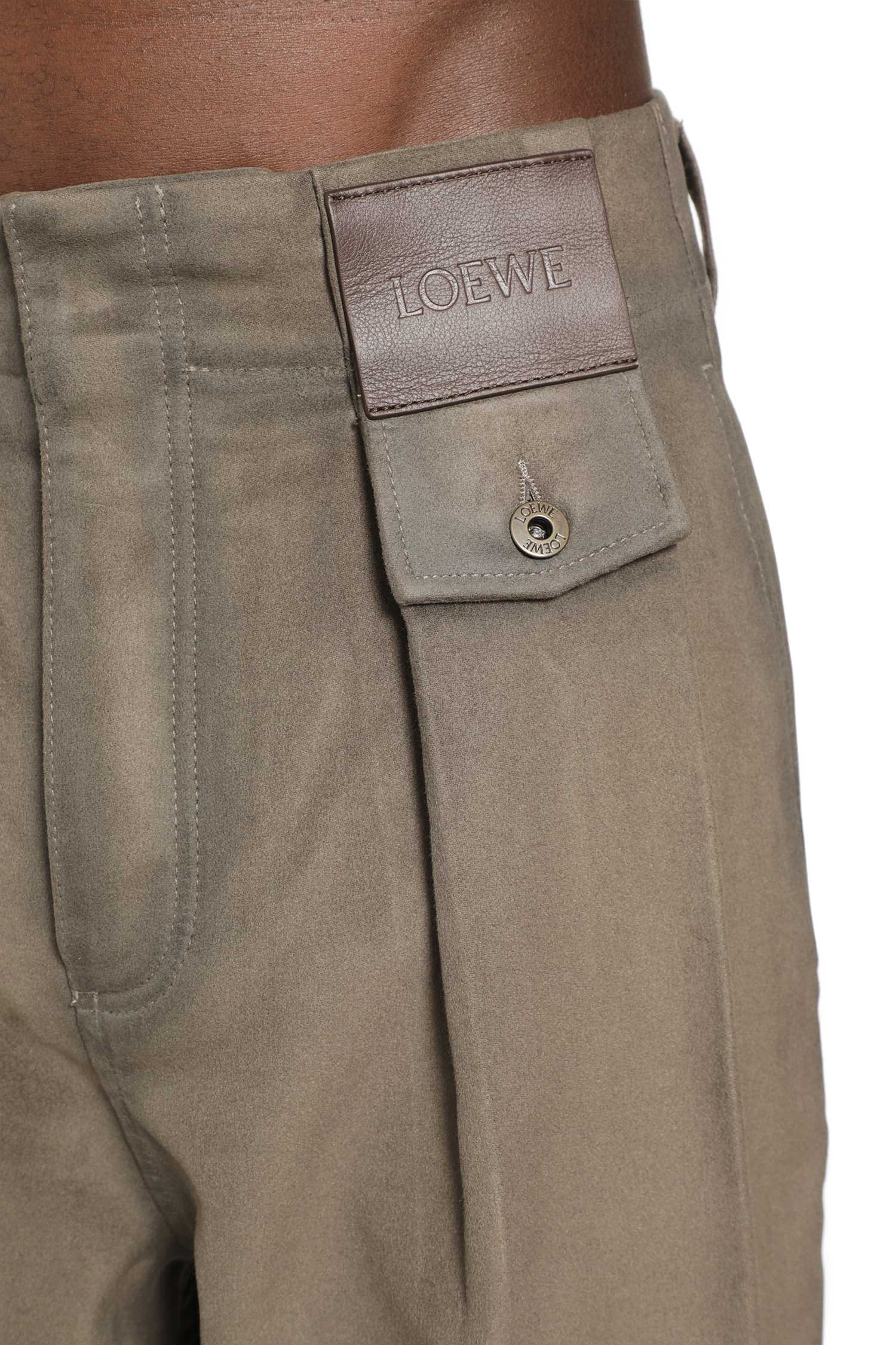 Loewe Trousers in Moleskin