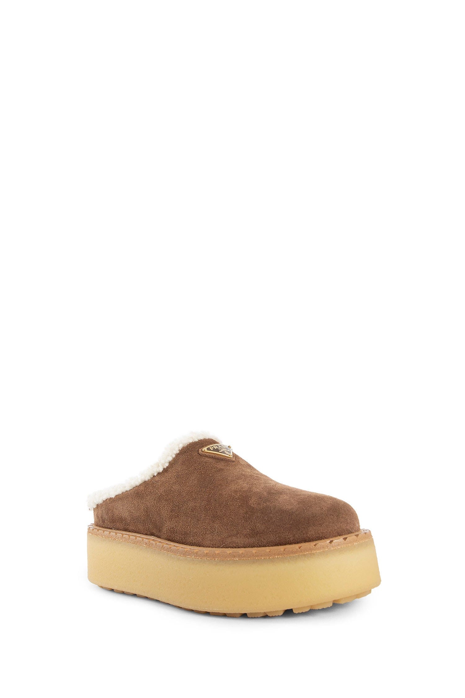 Prada Evolve Slippers in Suede