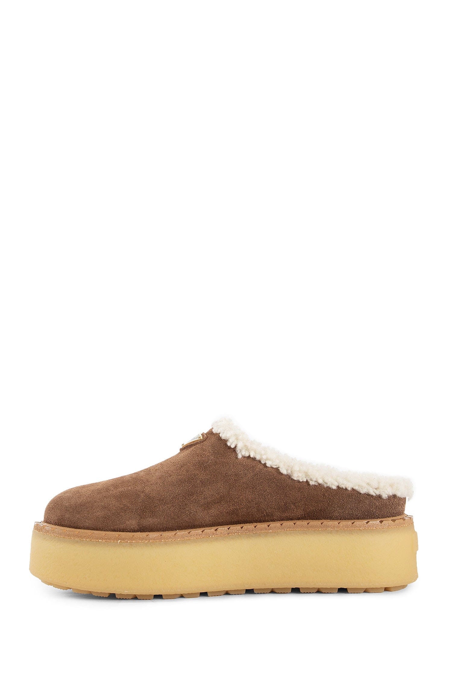 Prada Evolve Slippers in Suede