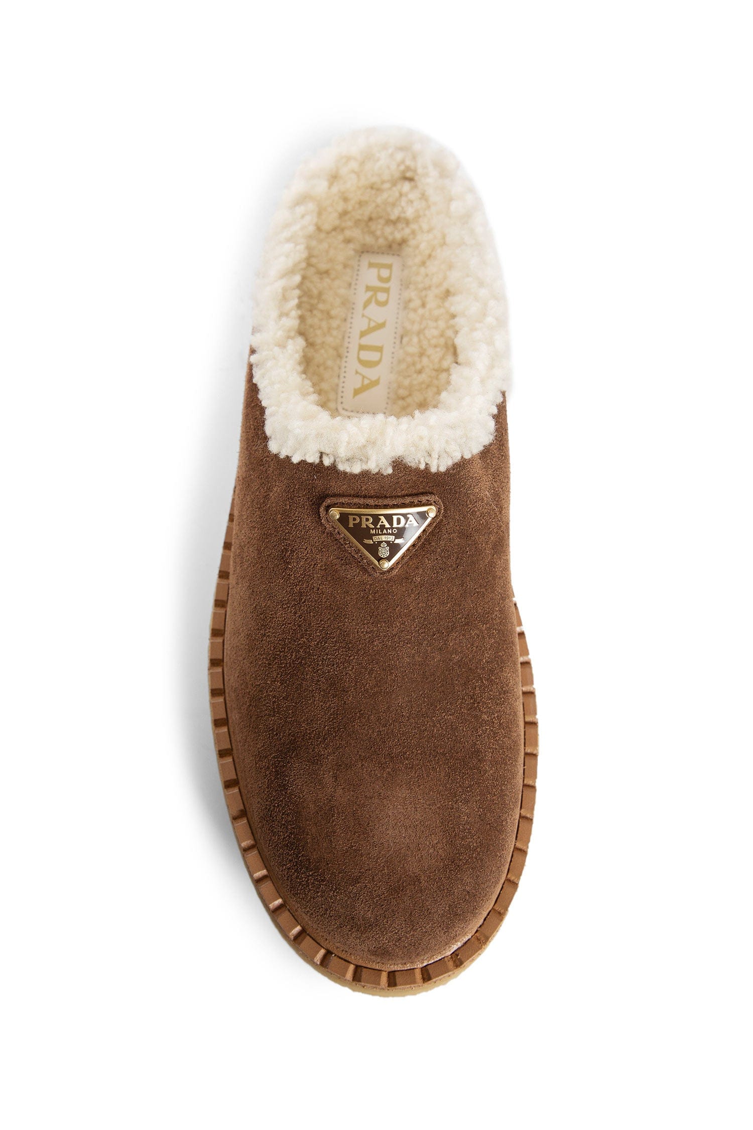 Prada Evolve Slippers in Suede