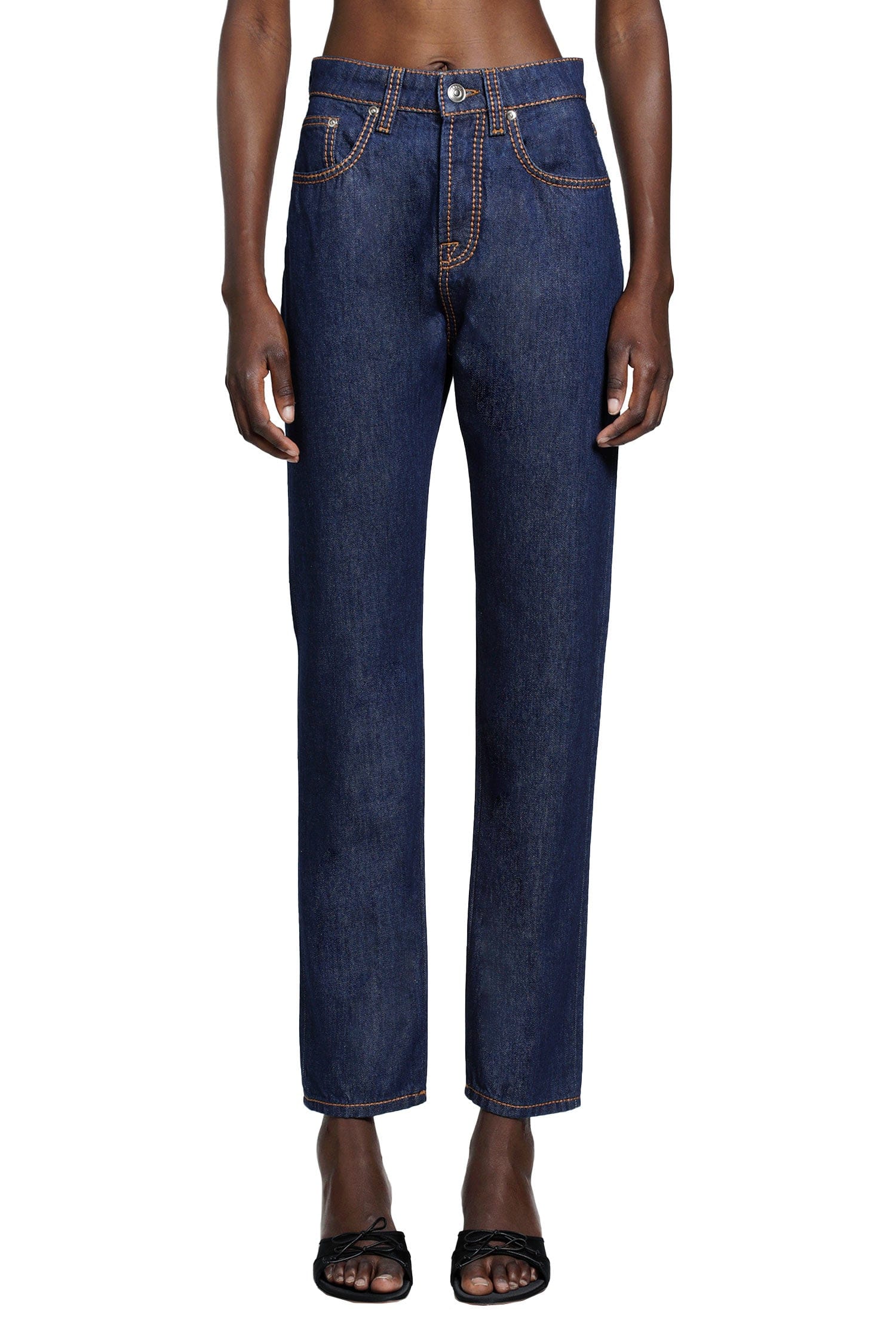 Versace High-Waist Straight Jeans
