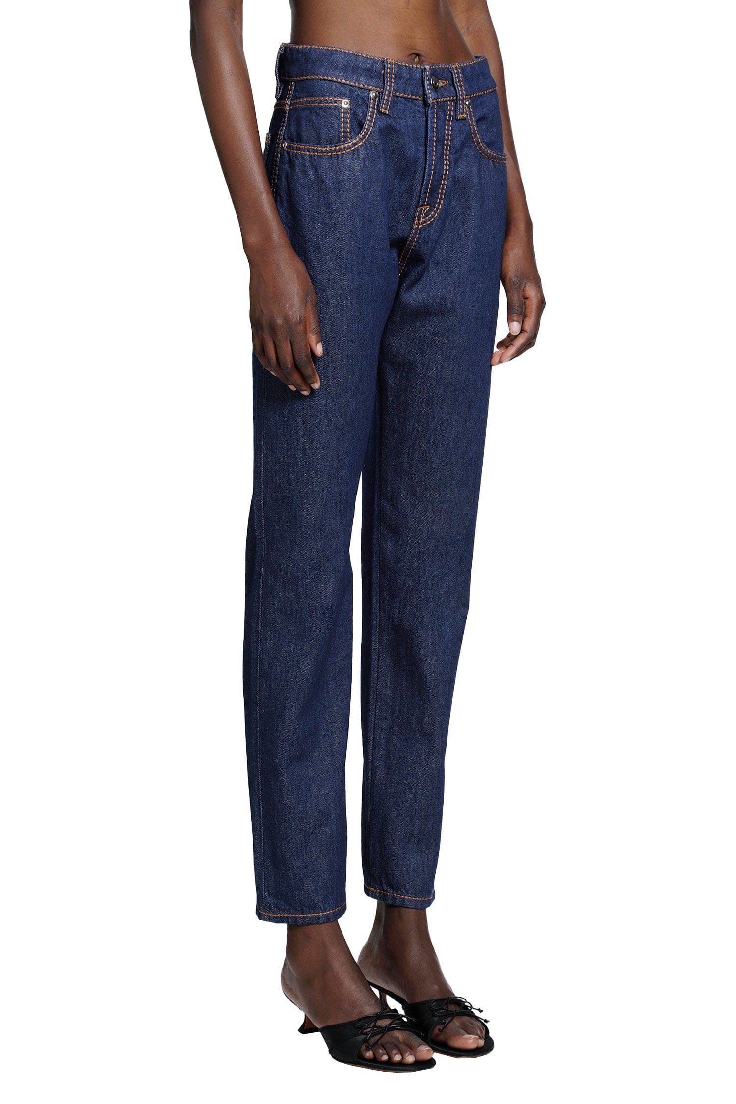 Versace High-Waist Straight Jeans