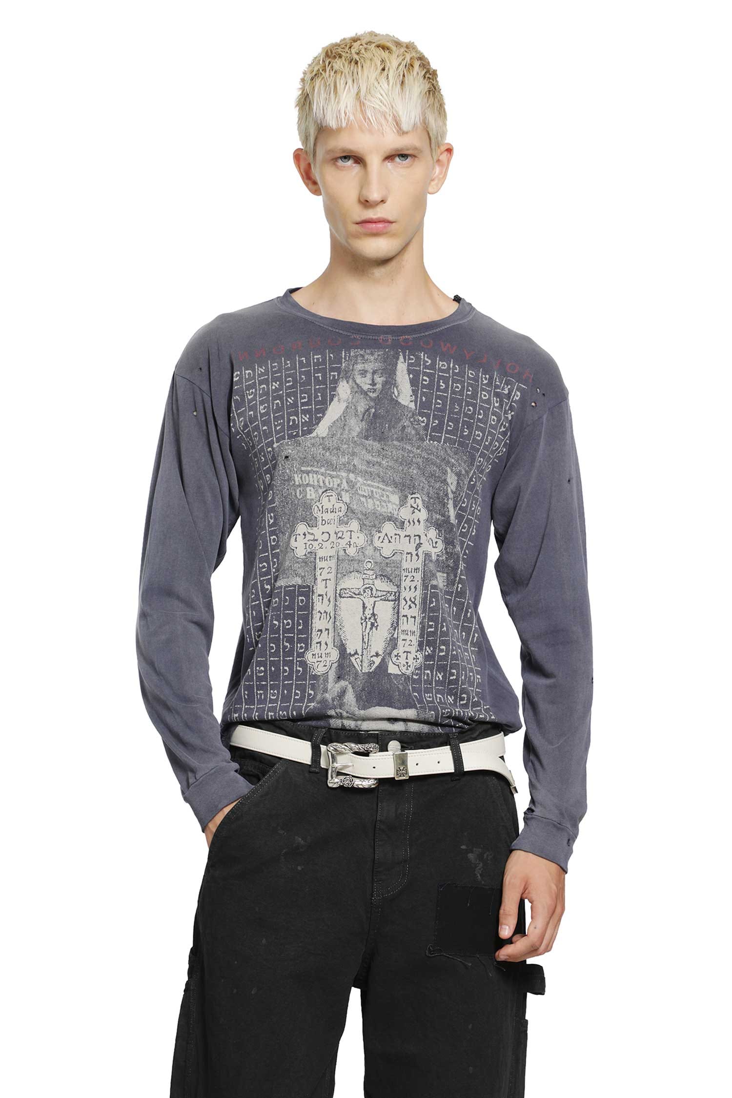 Enfants Riches Déprimés Hollywood Couronnne LS T-Shirt