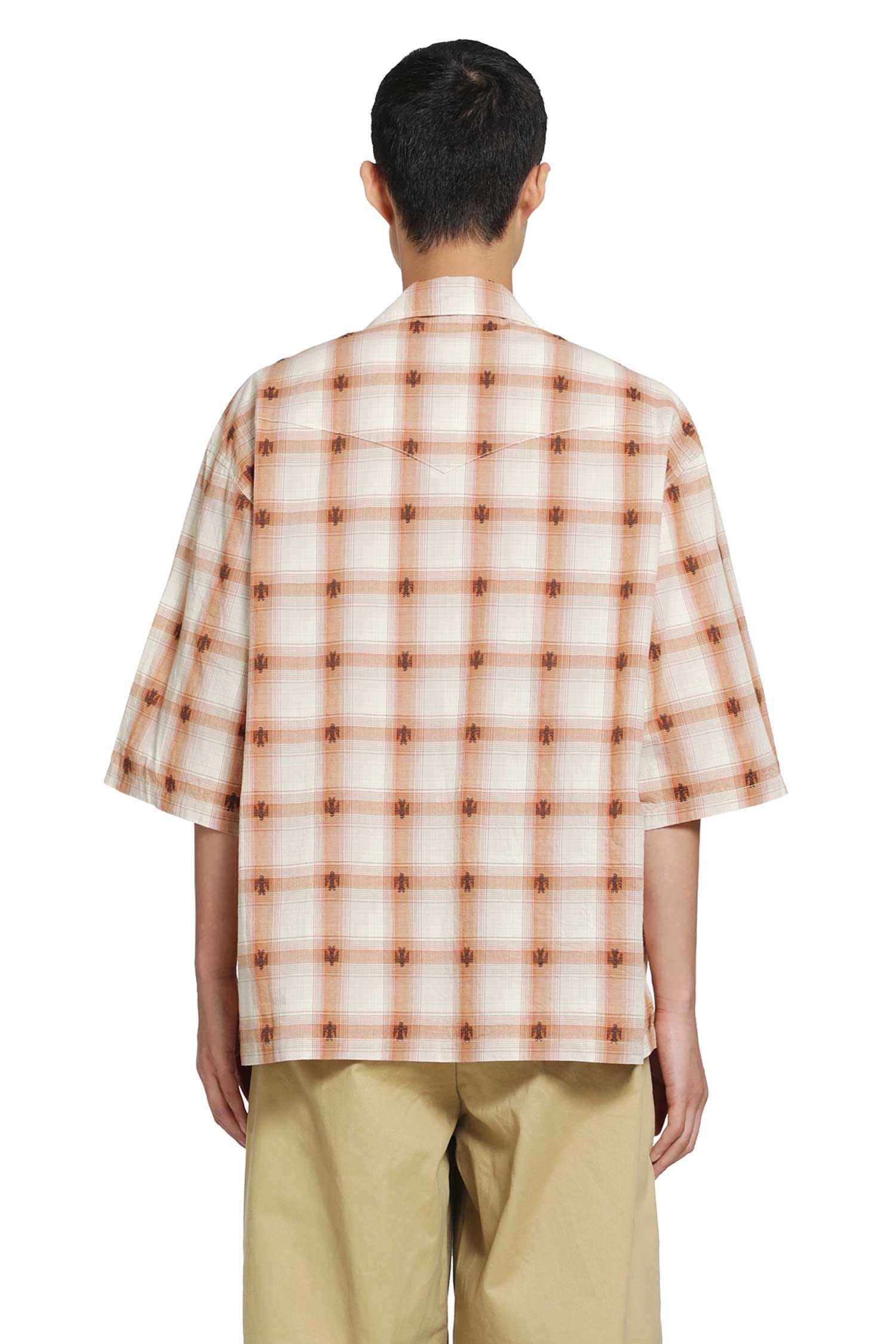KAPITAL Thunderbird Shadow Check Western Shirt