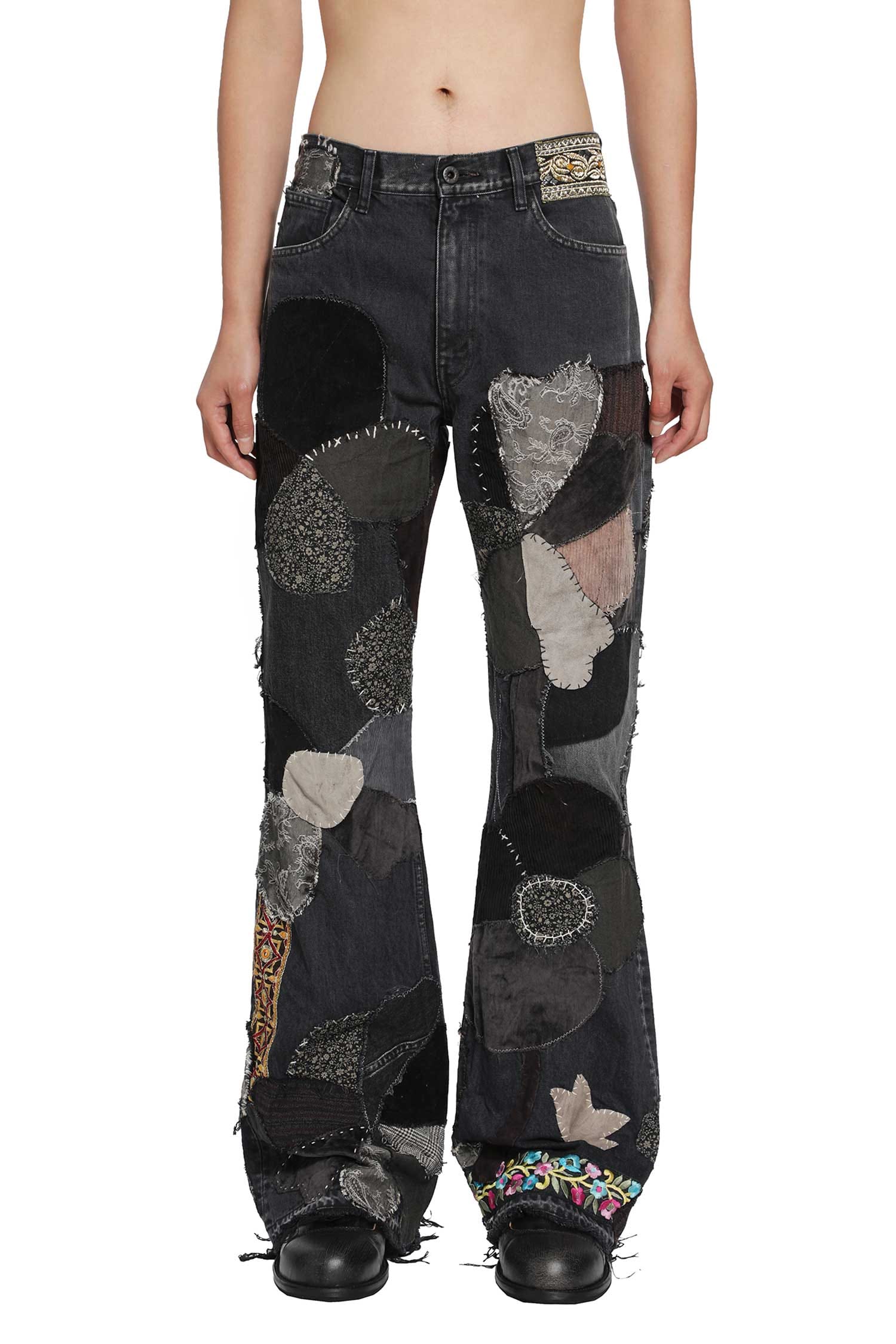 KAPITAL 14oz x Denim 5P RAT Flare Pants
