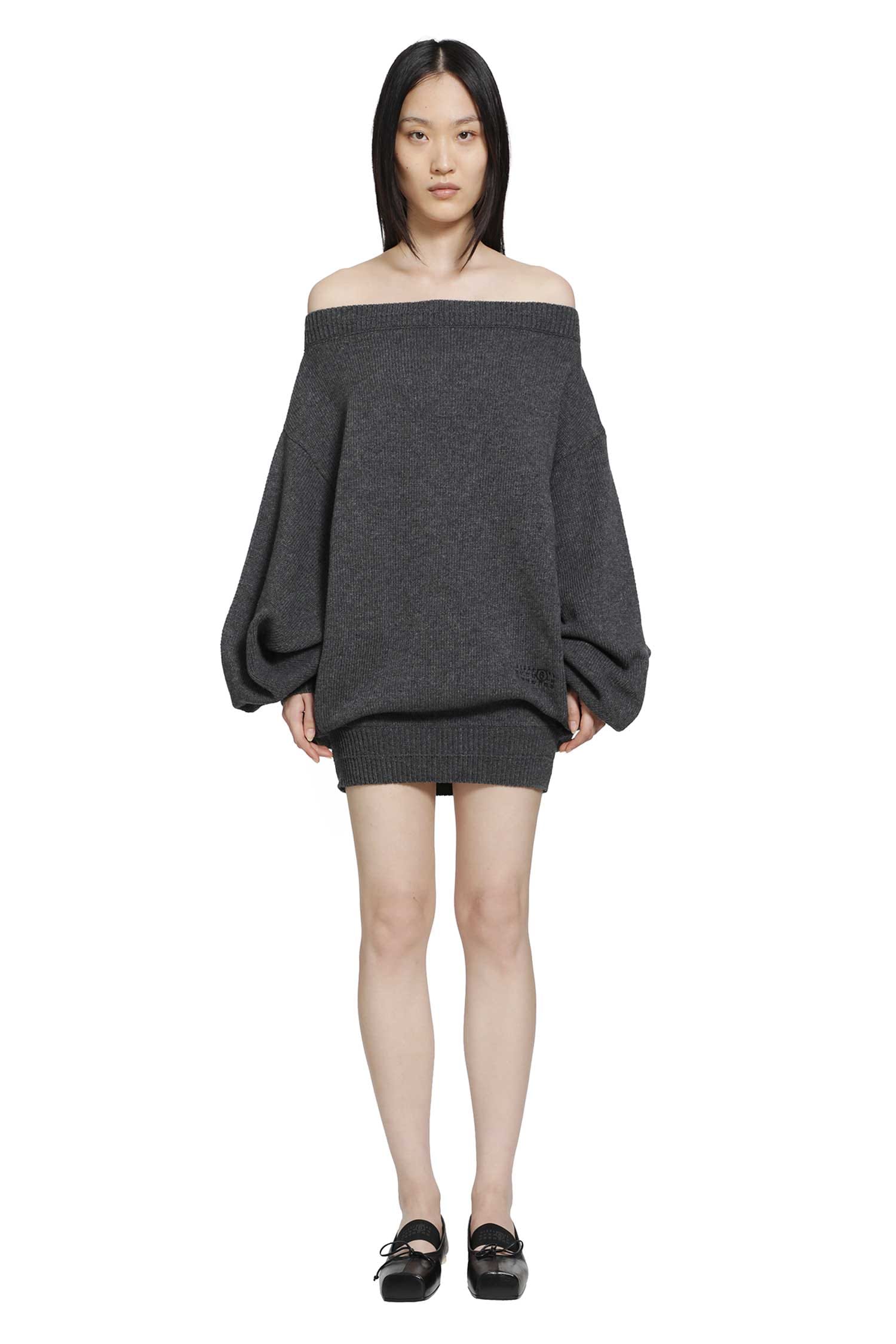 MM6 Maison Margiela Merino Wool Knit Dress
