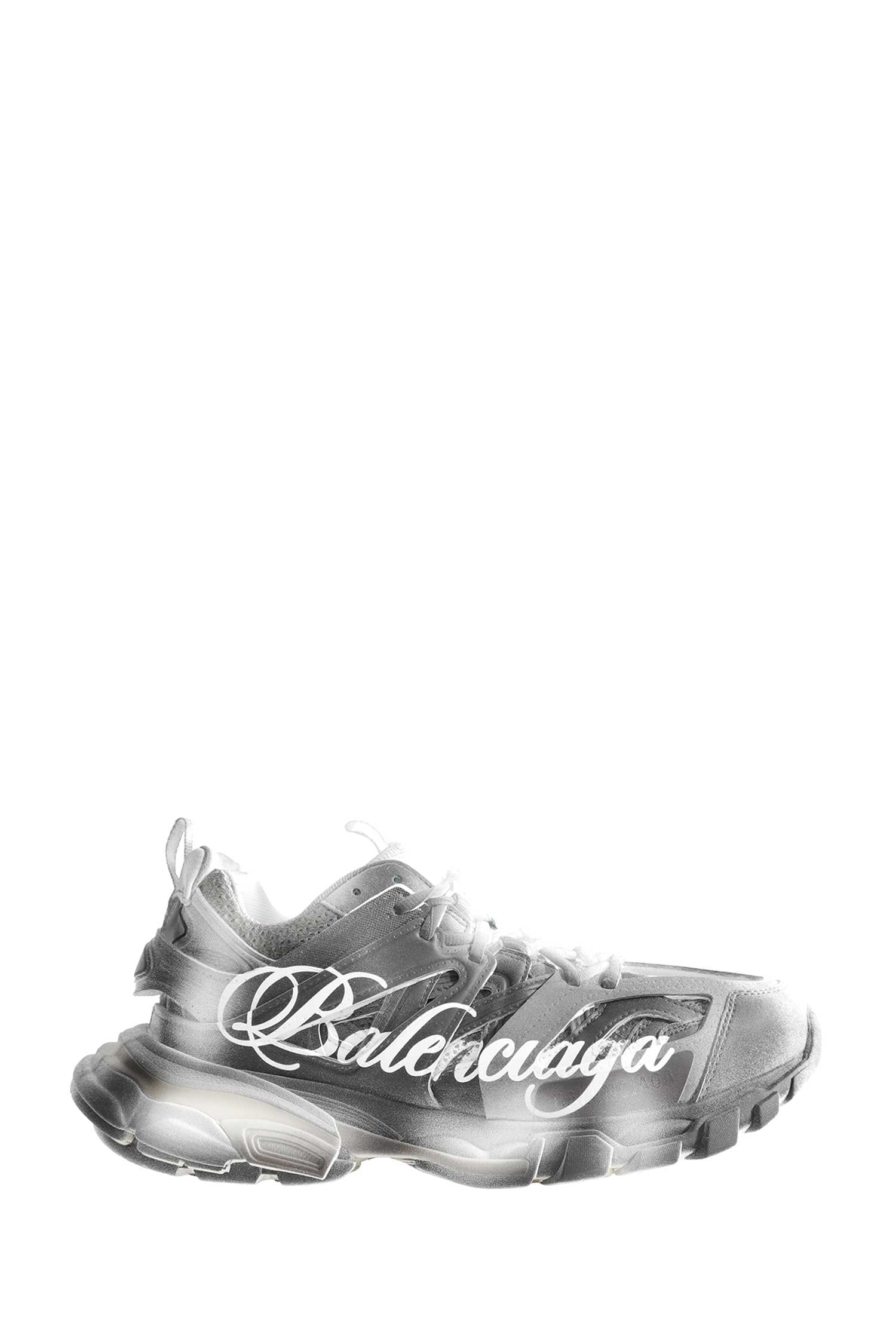 Balenciaga Track Stencil Logo Sneakers