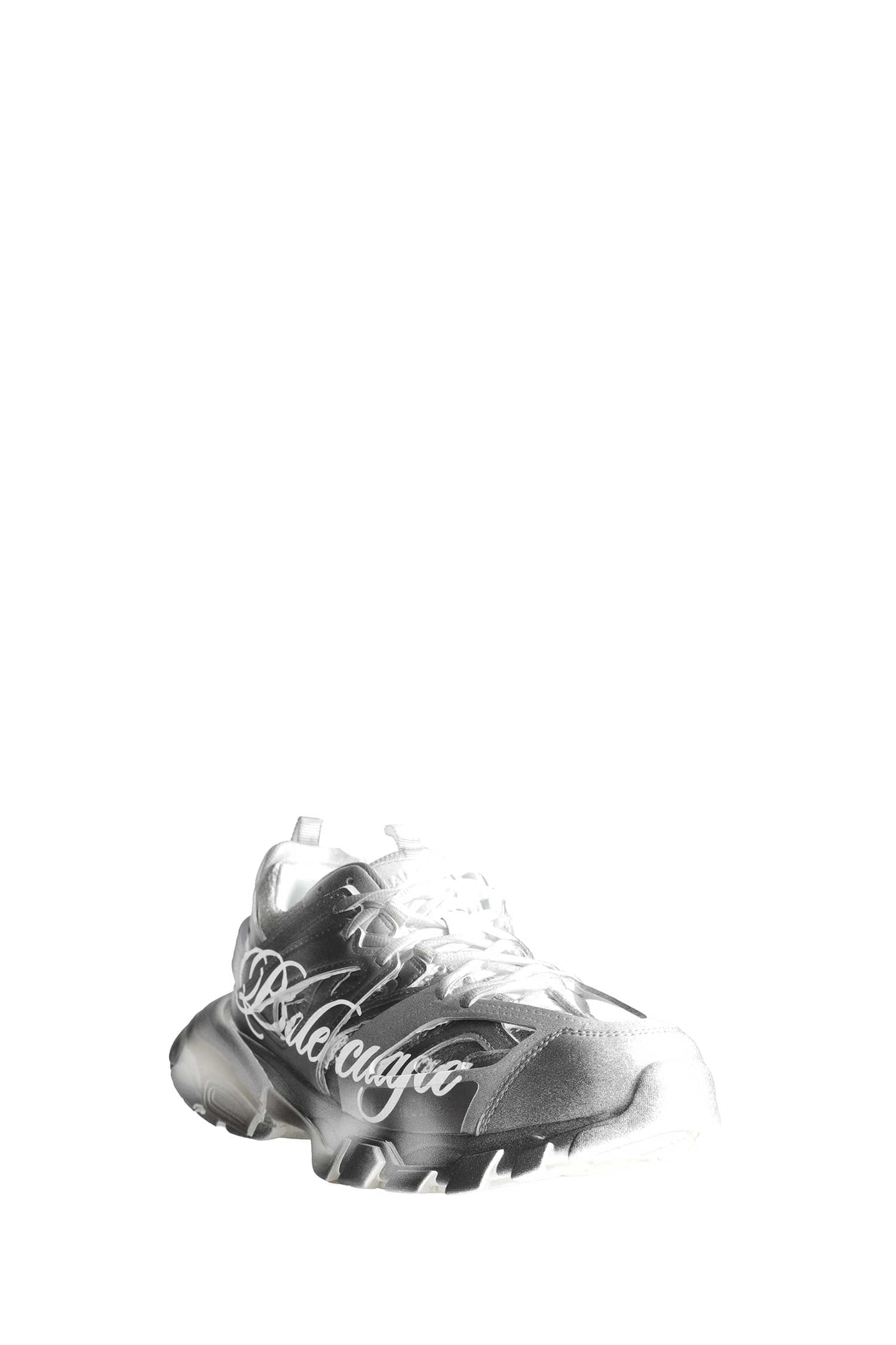 Balenciaga Track Stencil Logo Sneakers