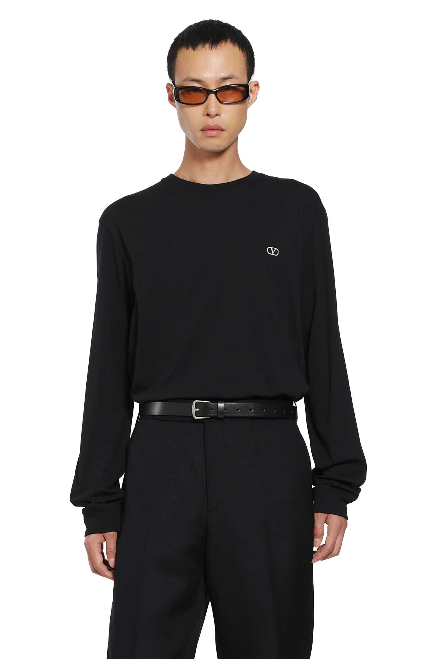 Valentino VLogo Long Sleeve T-Shirt