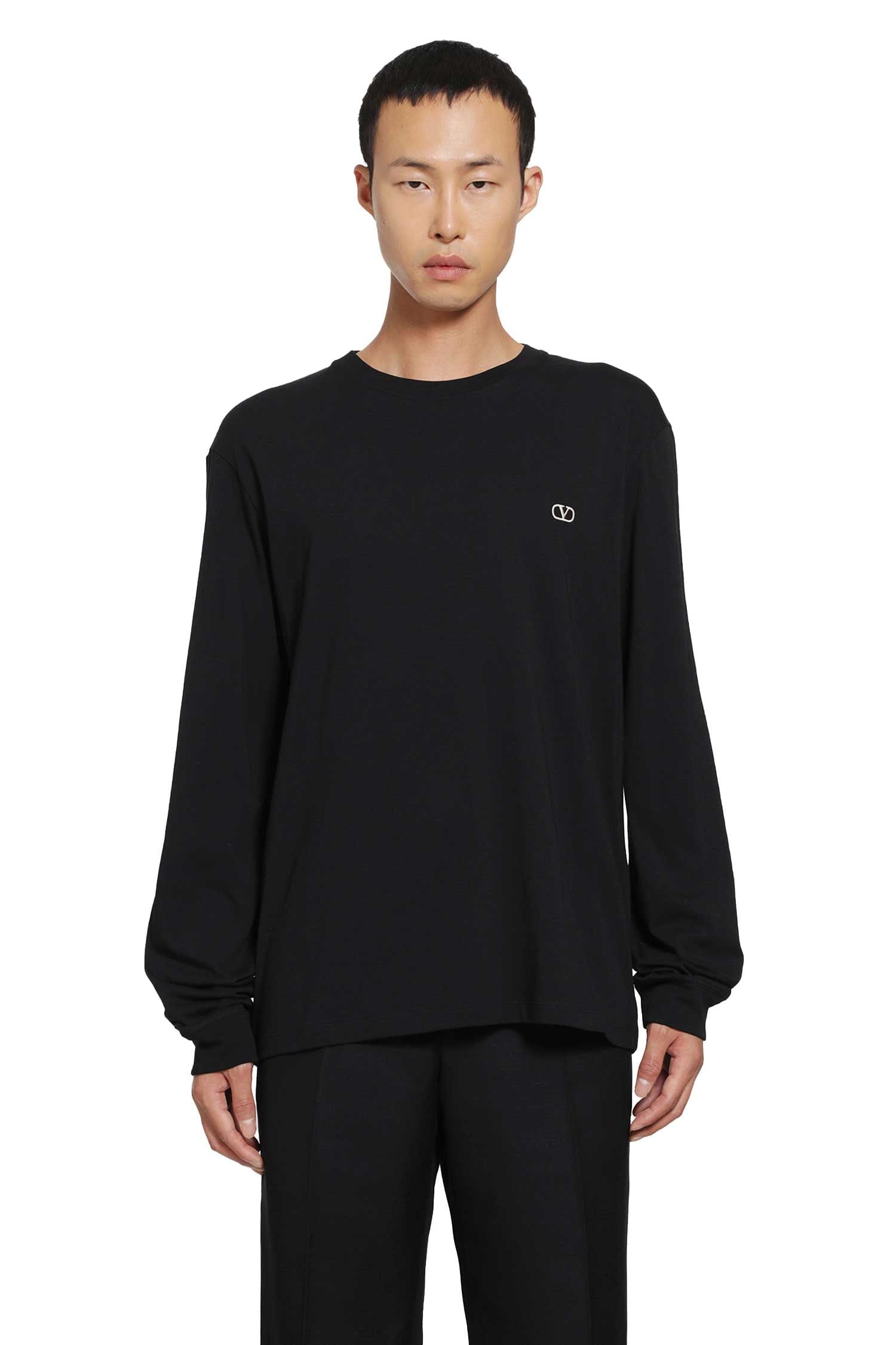 Valentino VLogo Long Sleeve T-Shirt