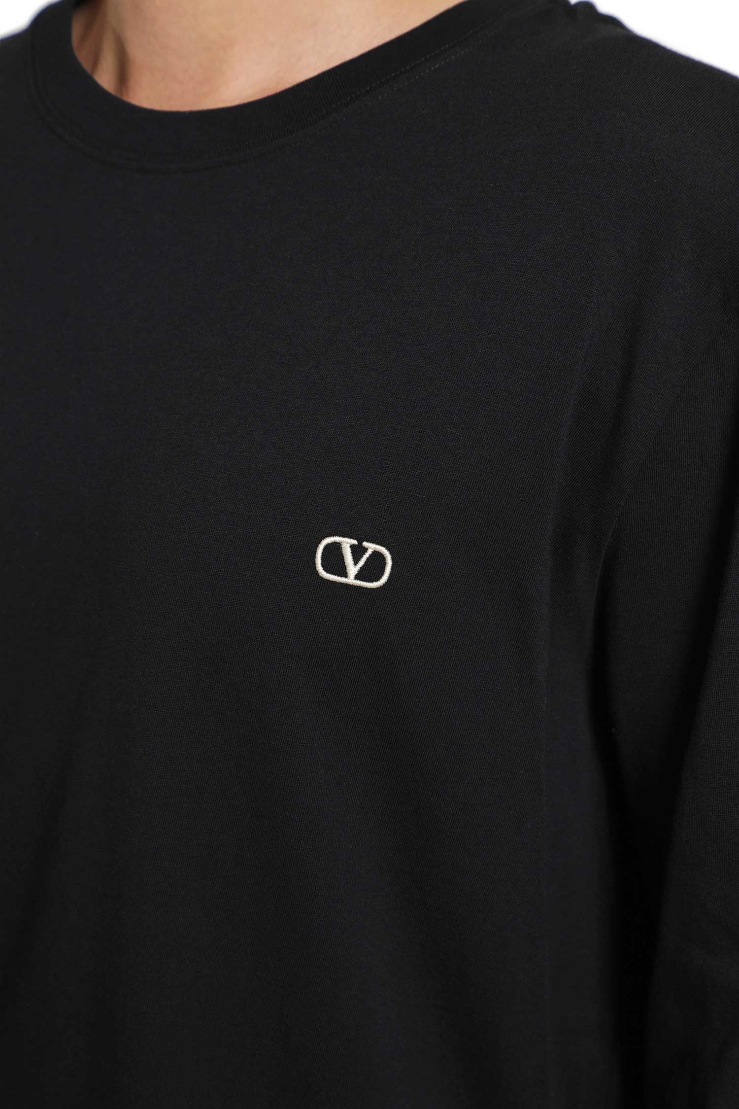 Valentino VLogo Long Sleeve T-Shirt