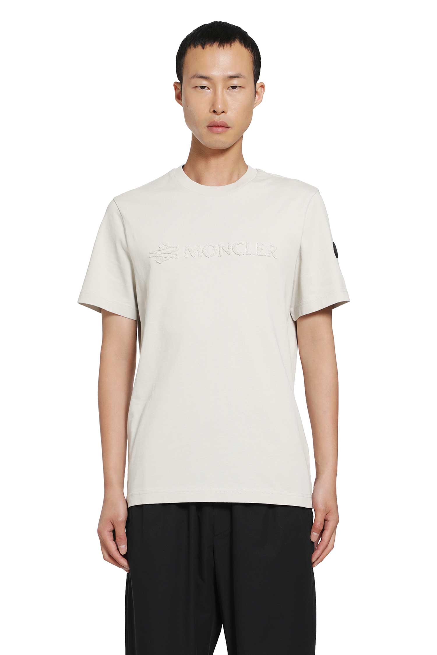 Moncler Terry Logo Cotton T-Shirt
