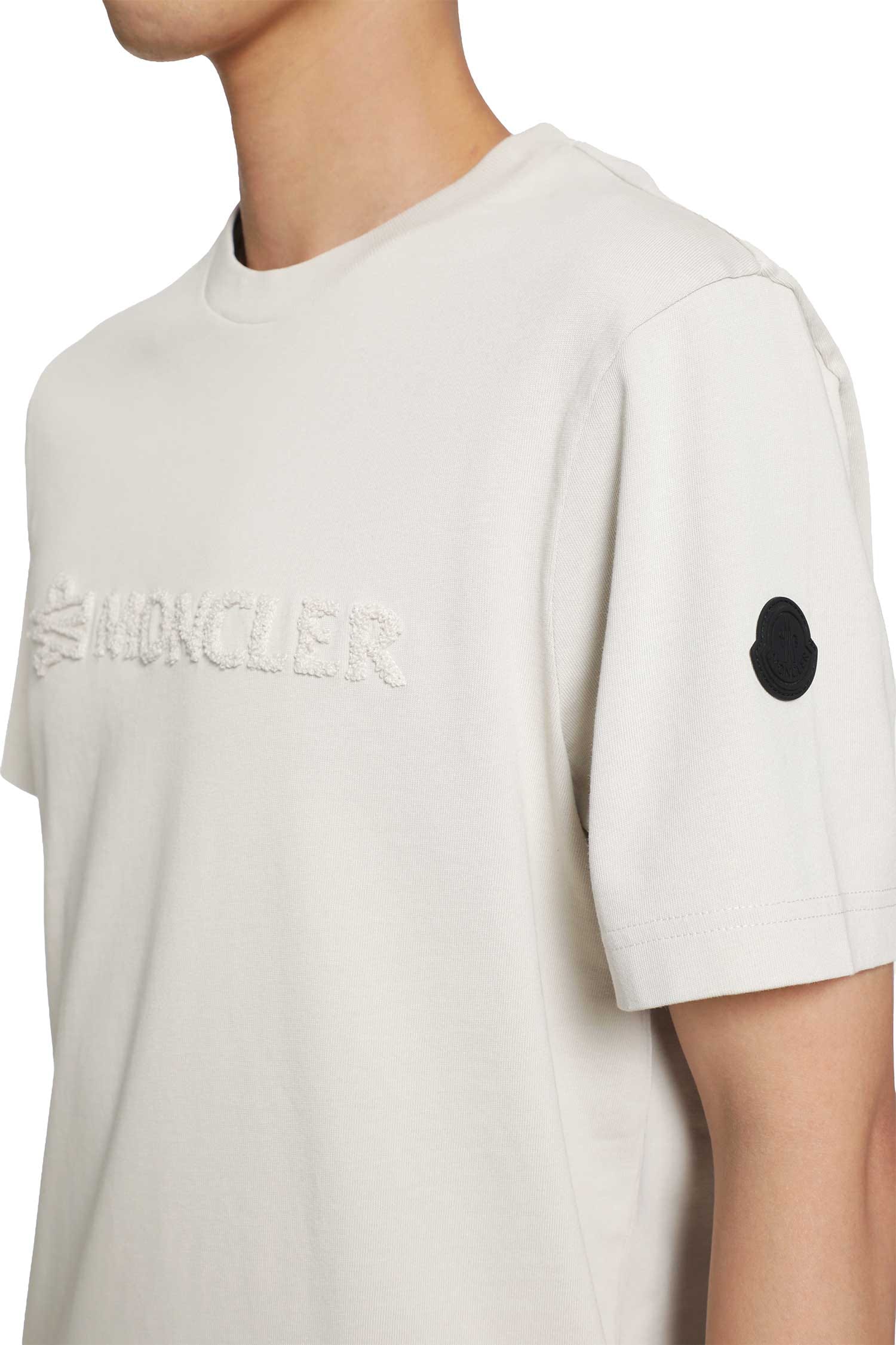 Moncler Terry Logo Cotton T-Shirt