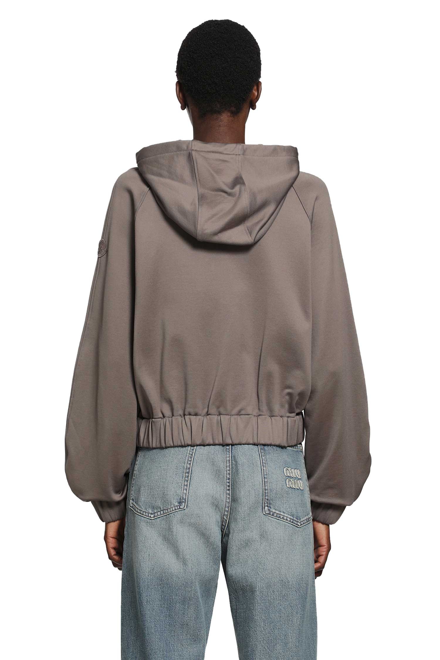 Moncler Fleece Zip Up Hoodie