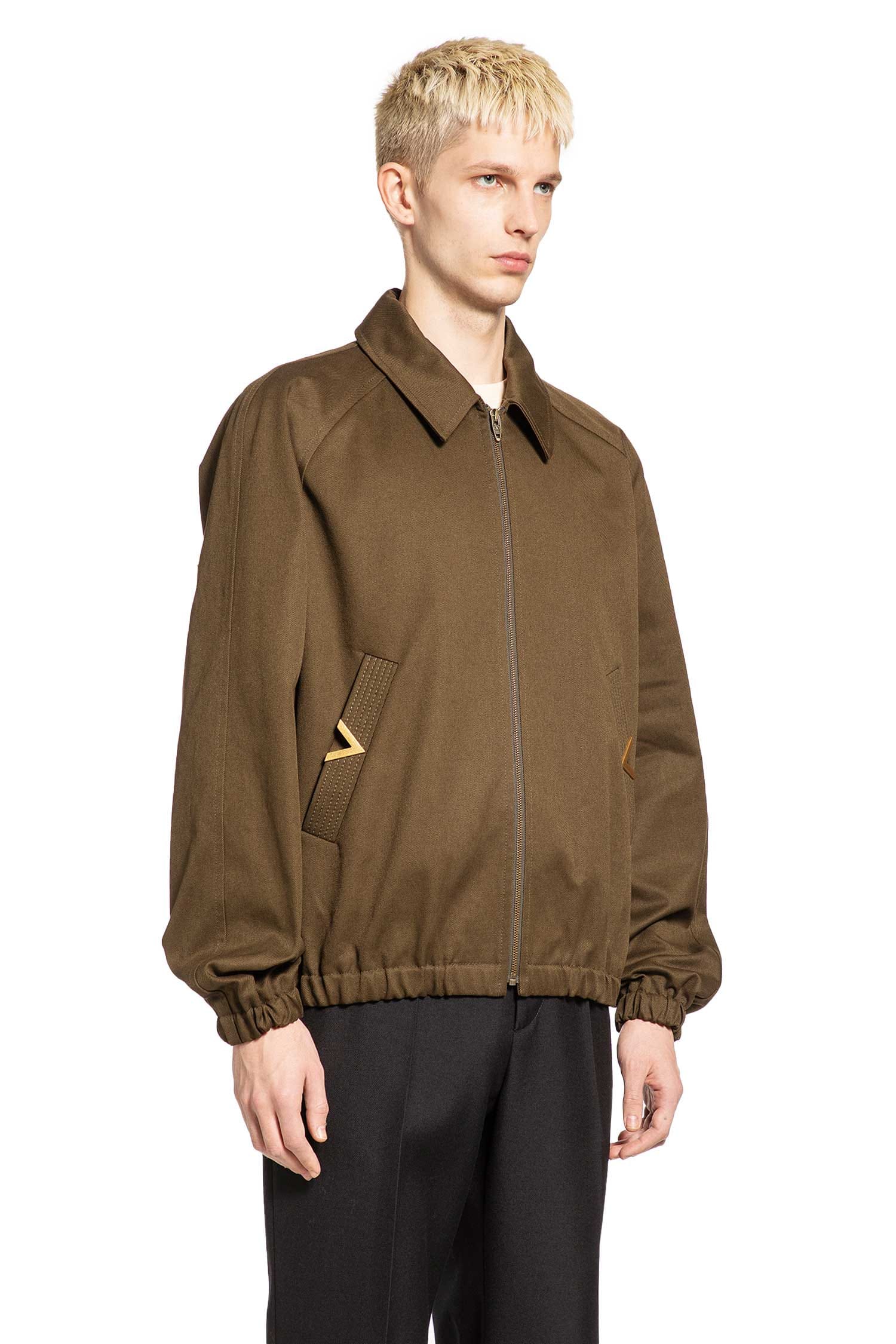 Valentino Nylon Cotton Harrington Jacket