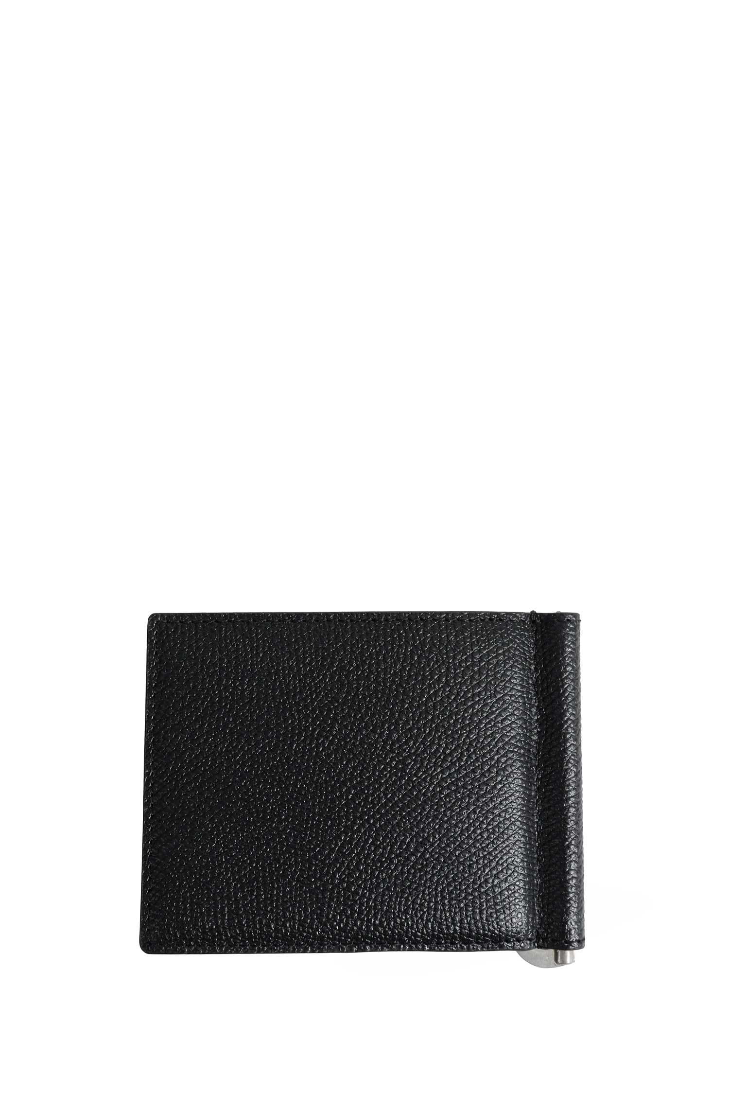 Valentino Garavani VLogo Grainy Leather Wallet