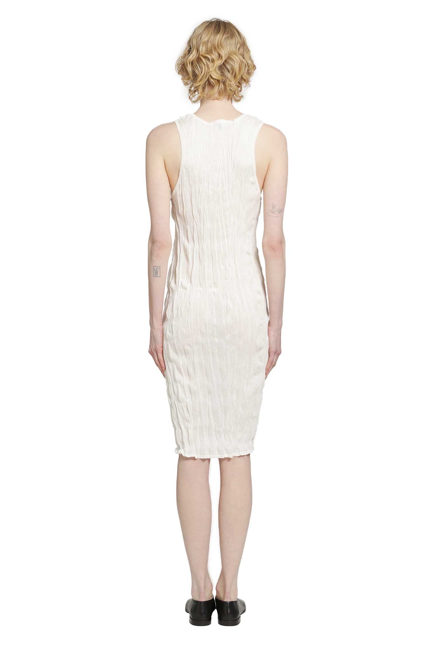 TOTEME Crinkled Knit Tank Dress