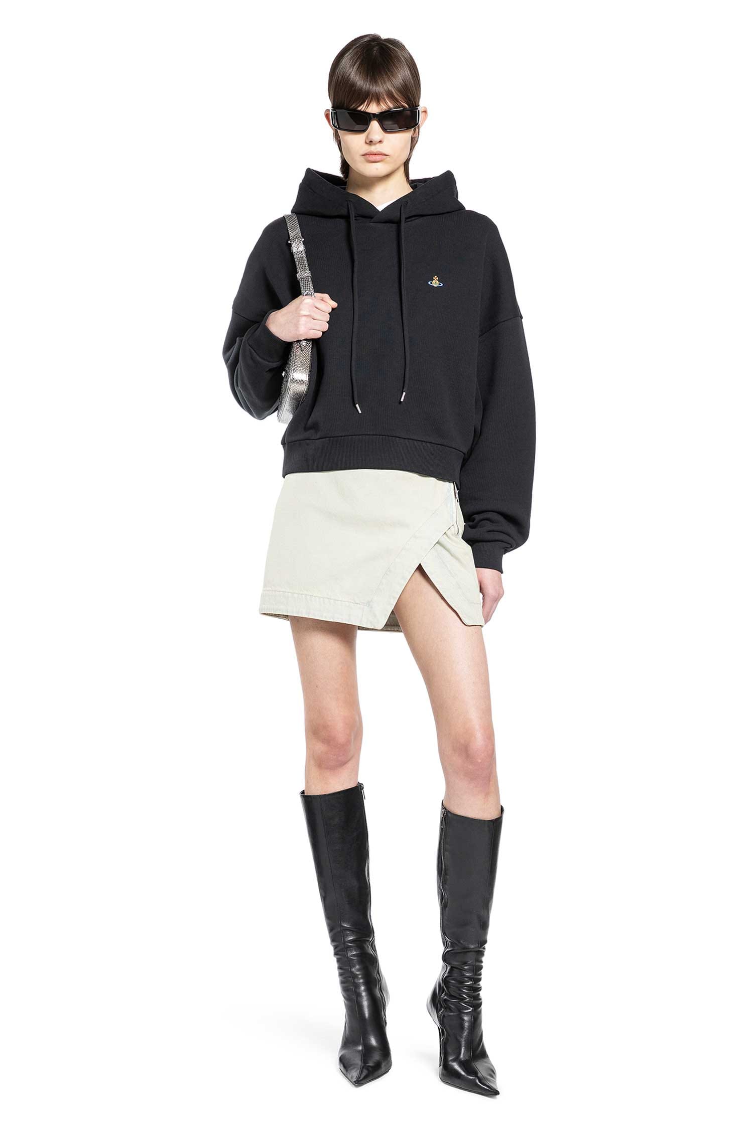 Vivienne Westwood Cropped Box Hoodie