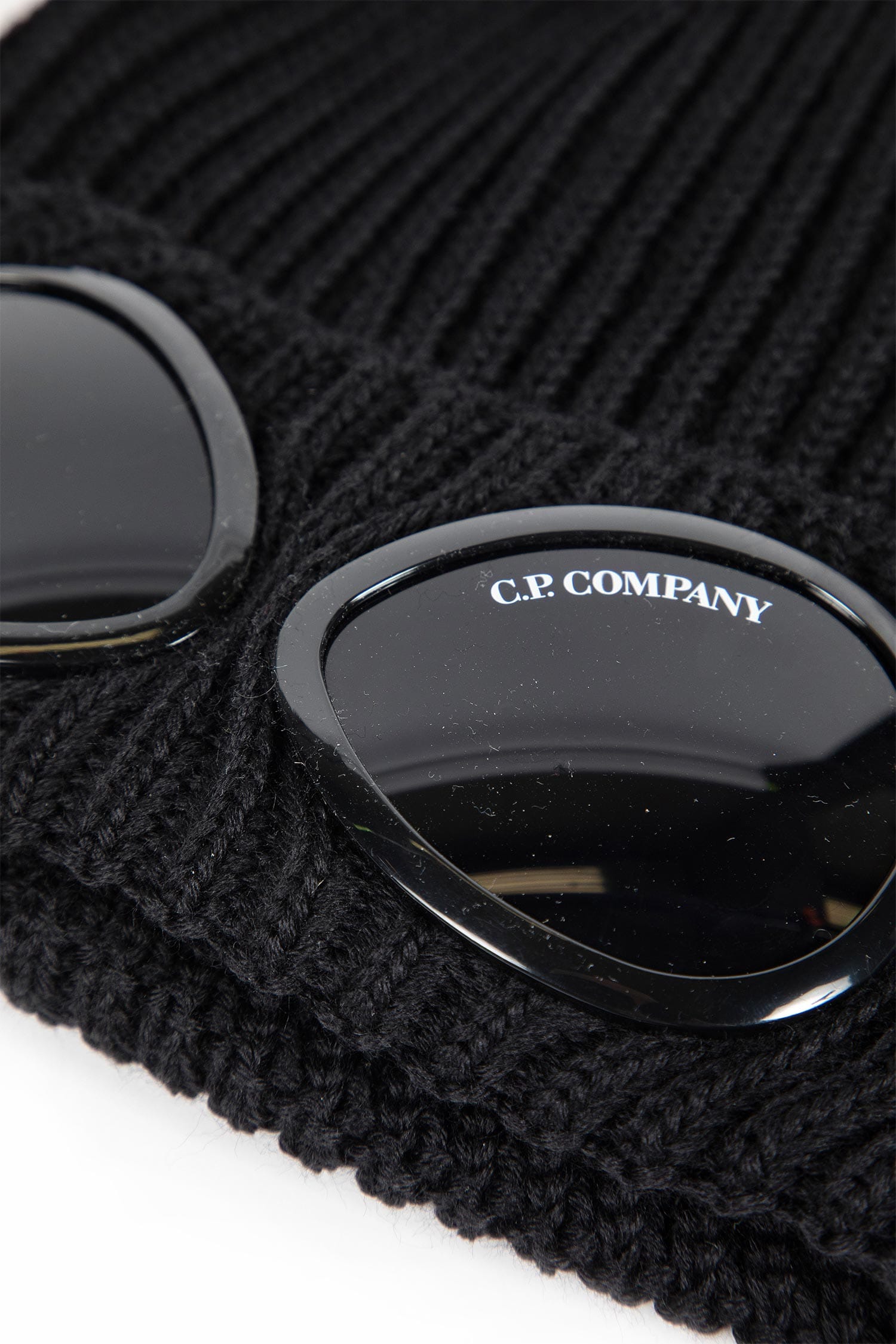 C.P. Company Wool Ribbed Beanie