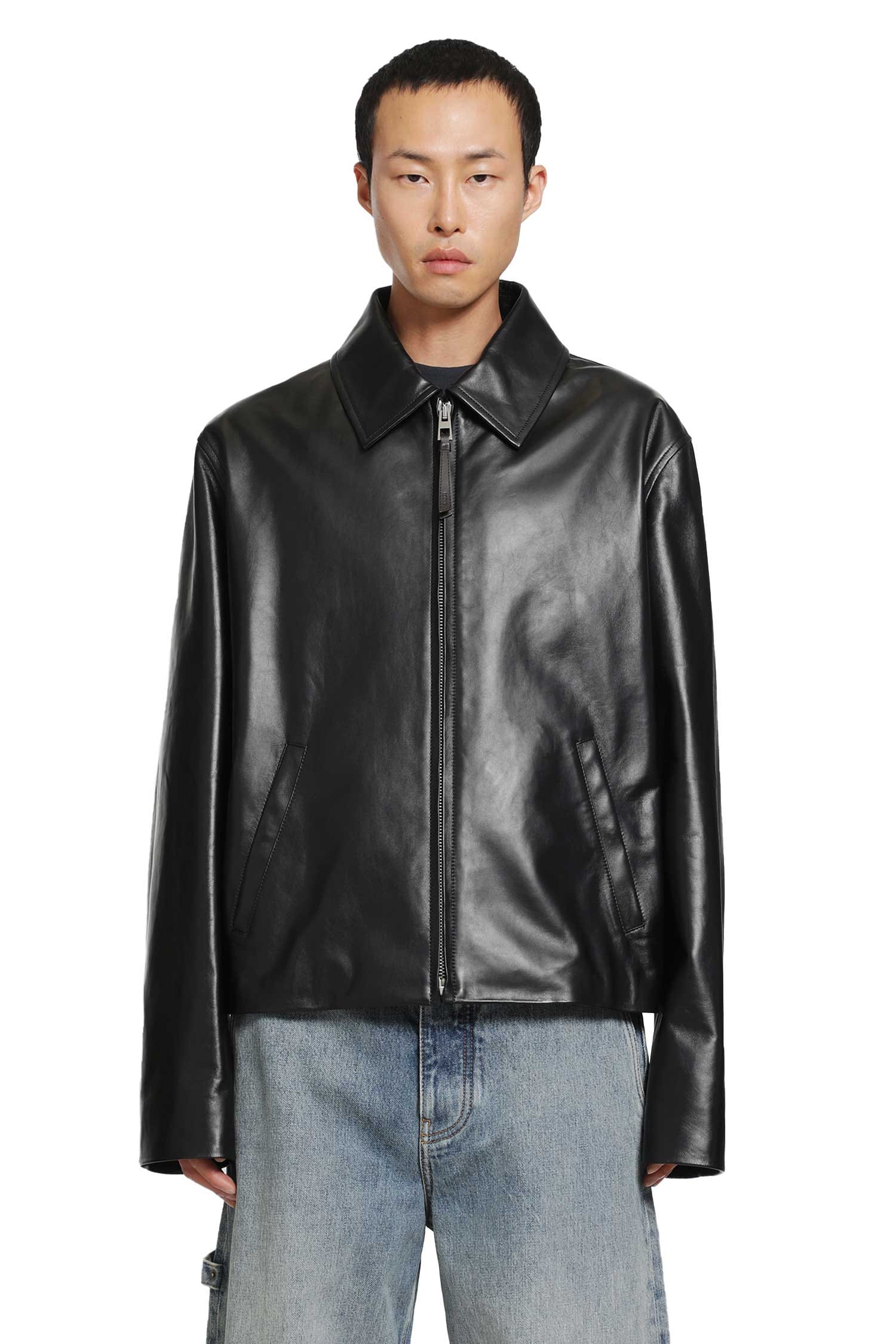 Loewe Zip-Up Jacket in Lambskin