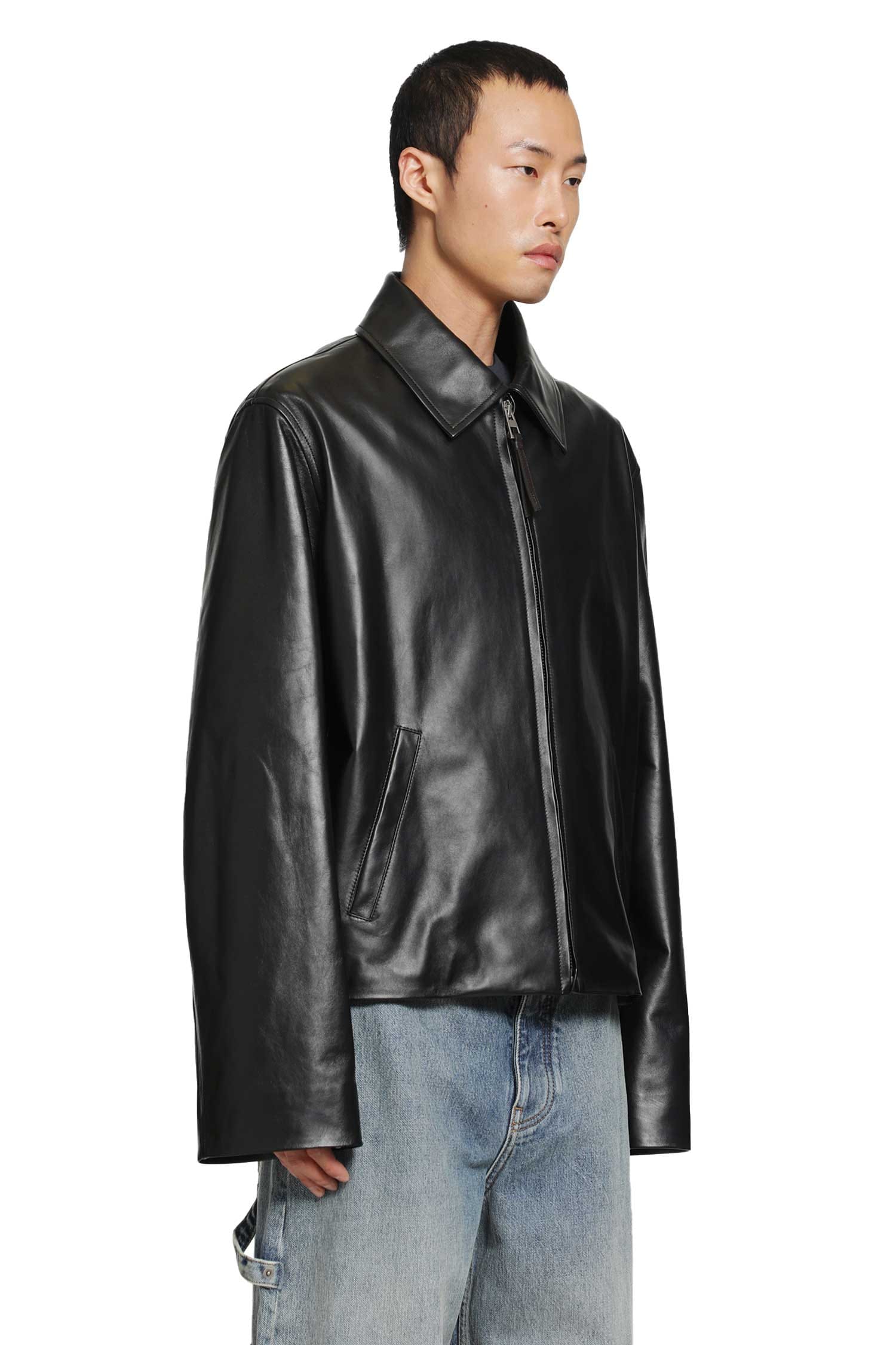 Loewe Zip-Up Jacket in Lambskin