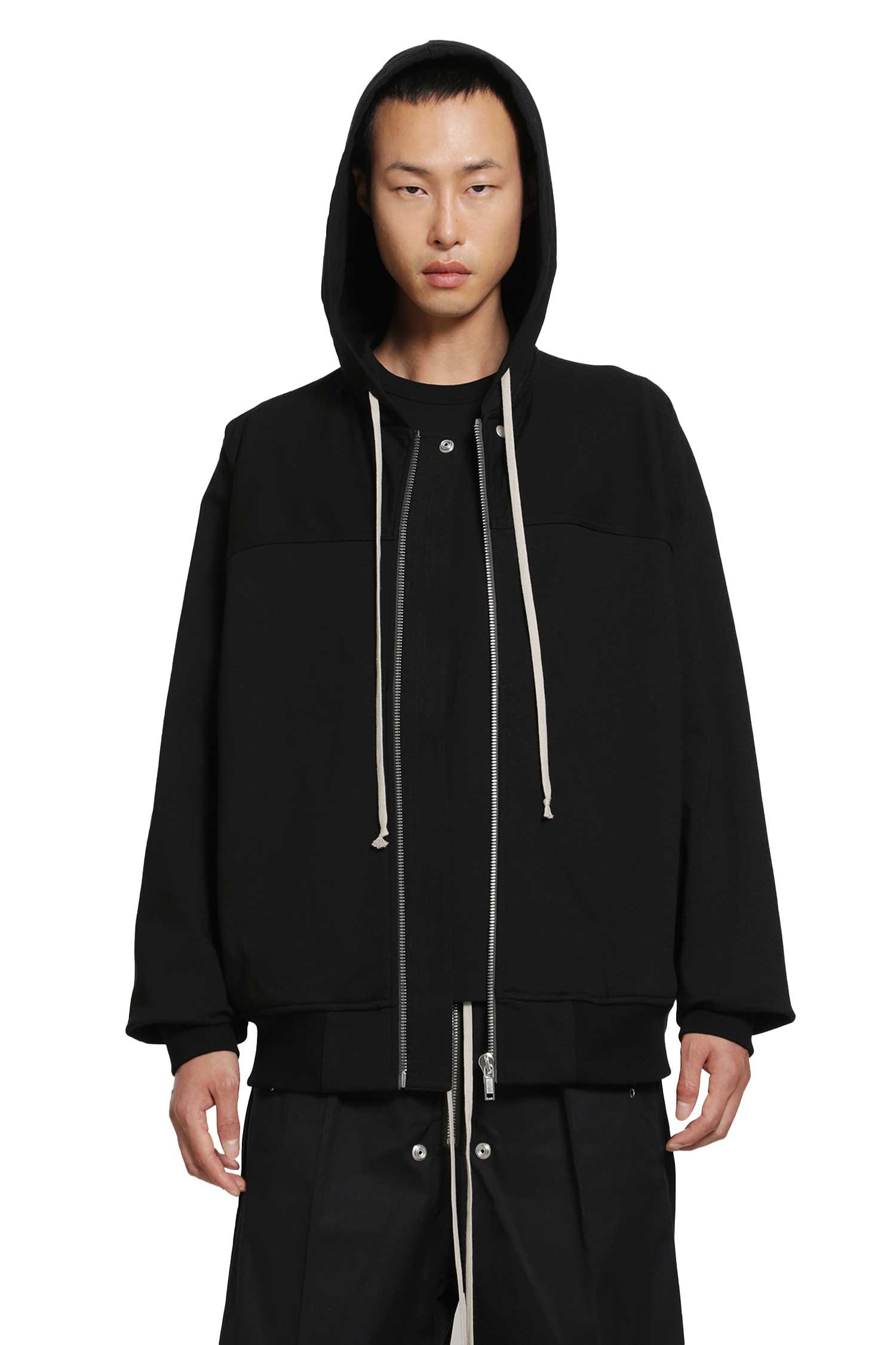 Rick Owens Tower Windbreaker in Heavy Jersey