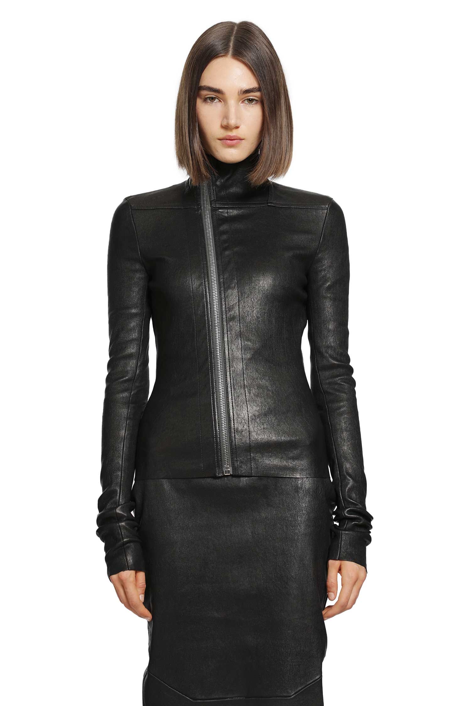 Rick Owens Tower Gary Jacket in Veg Stretch Lamb