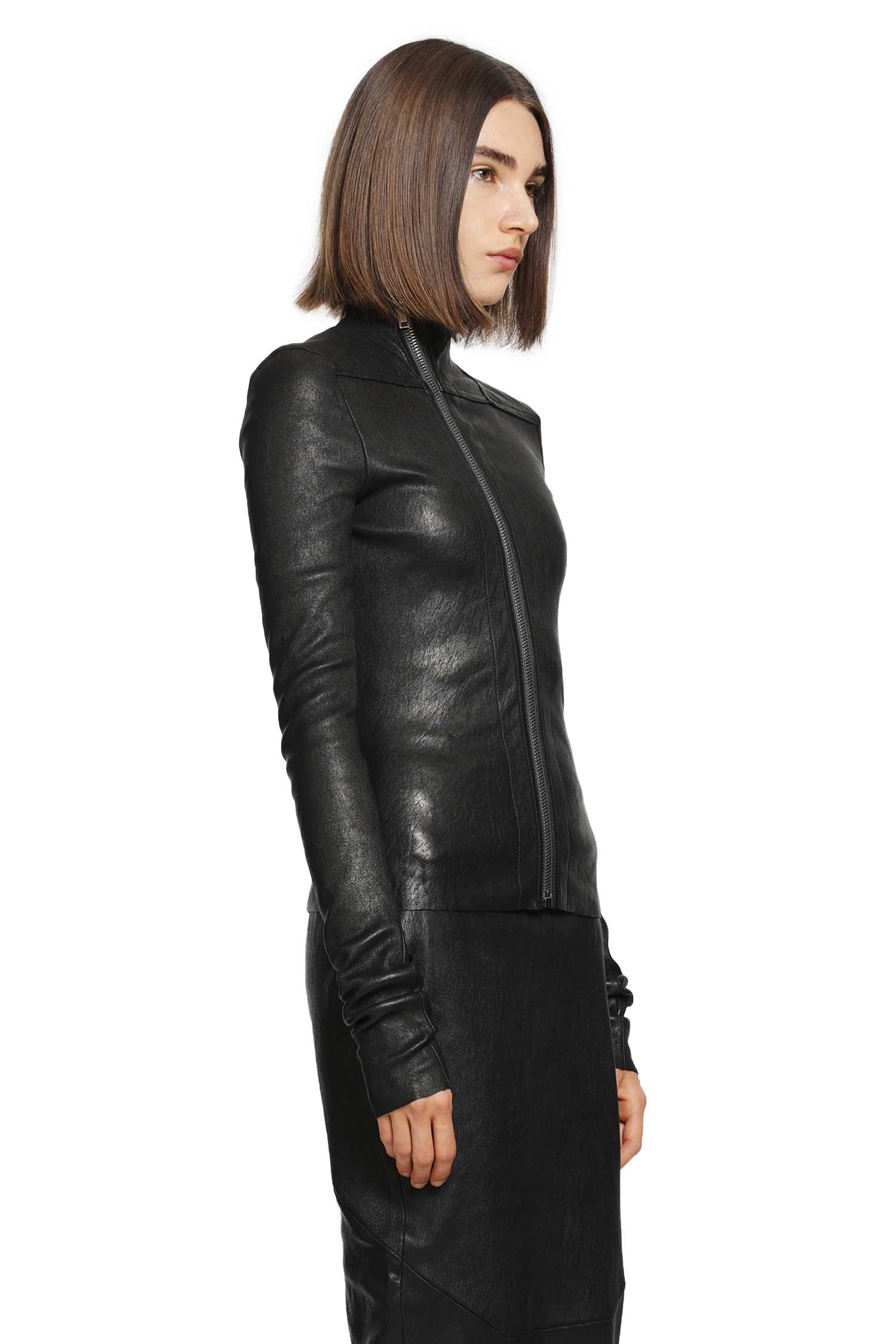Rick Owens Tower Gary Jacket in Veg Stretch Lamb
