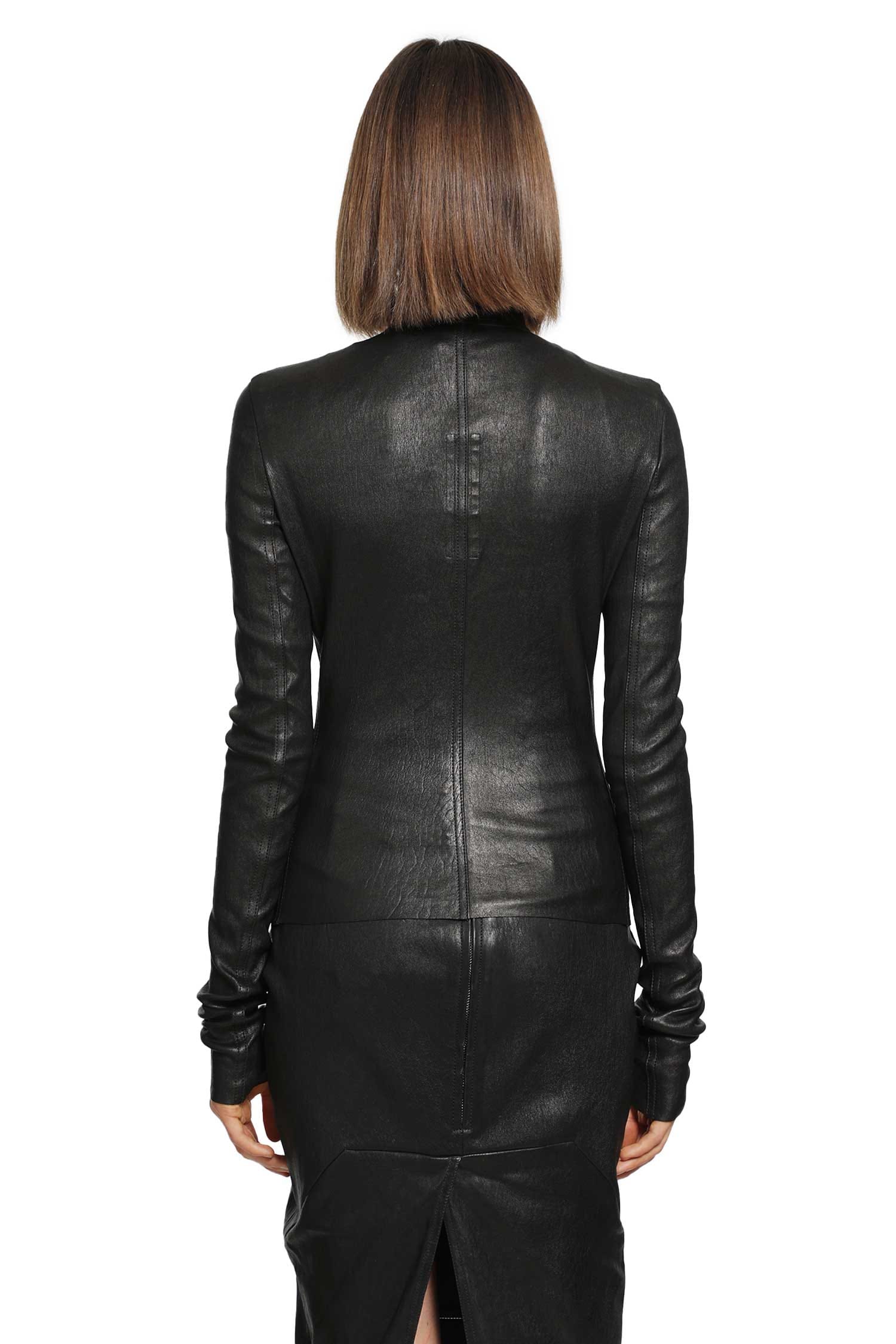 Rick Owens Tower Gary Jacket in Veg Stretch Lamb