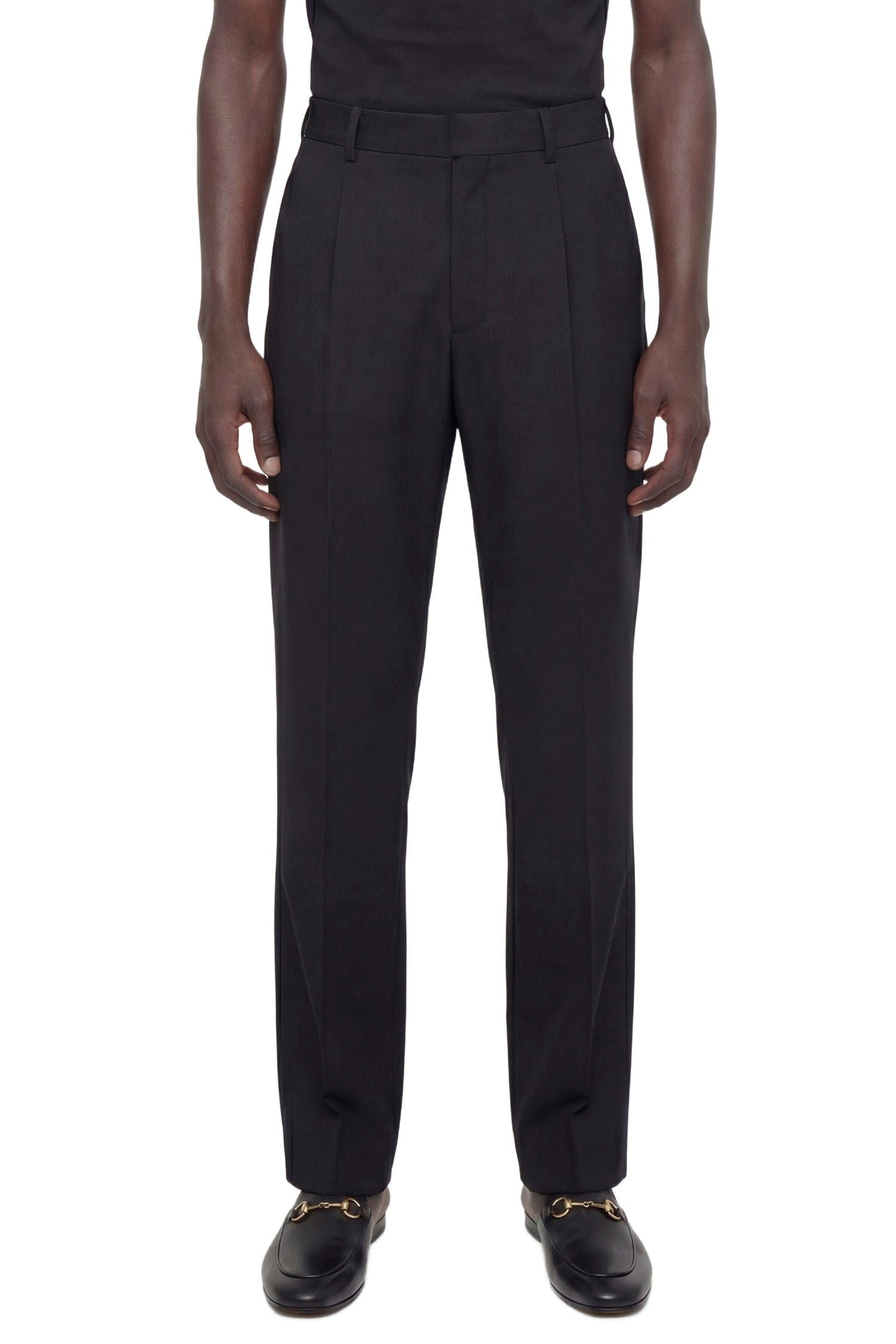 Gucci Wool Silk Twill Pants