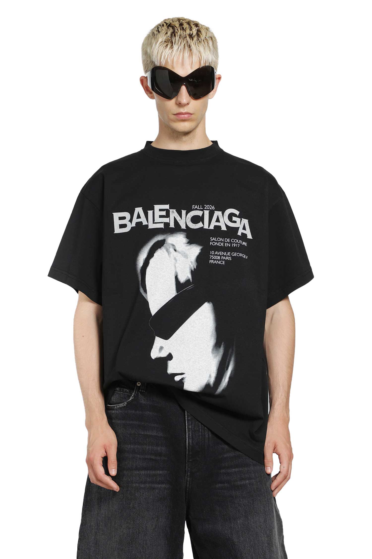 Balenciaga Lady in Shades Oversized T-Shirt