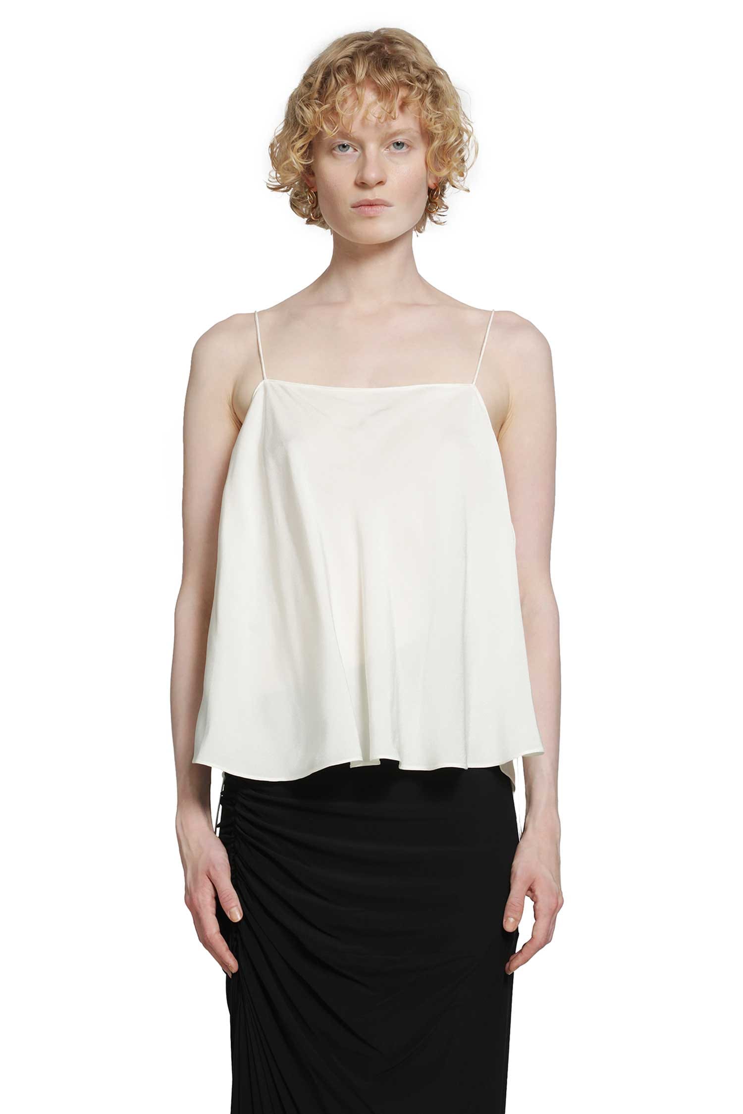 Alaia Tied Blouse in Viscose Cady