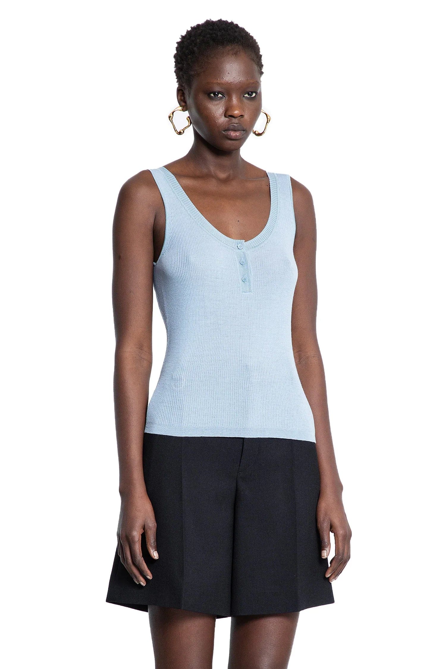 Chloe Tank Top In Wool Knit
