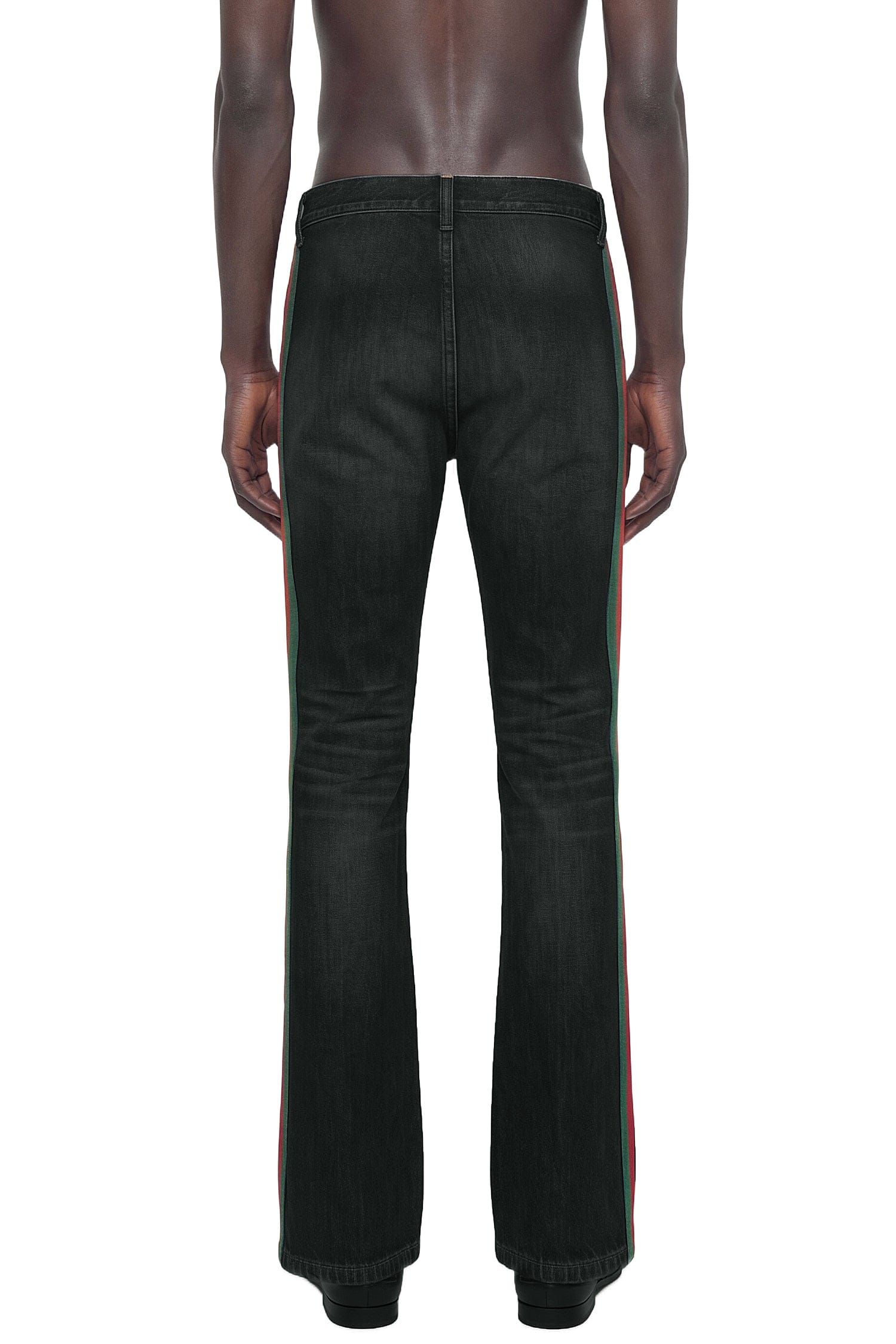 Gucci Flared 5 Pocket Jeans with Web
