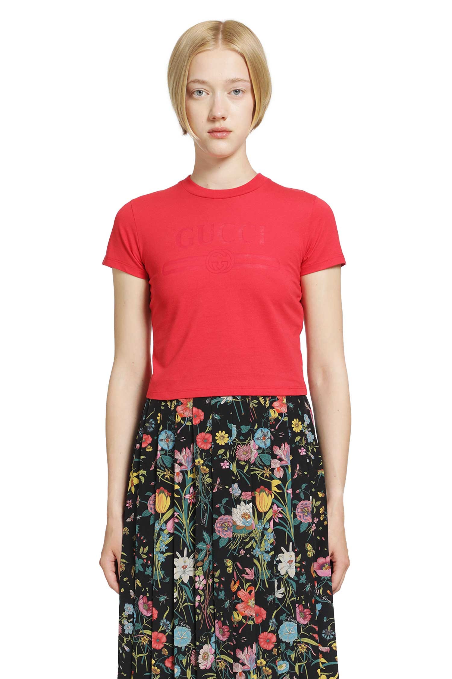 Gucci Interlocking G Cropped T-Shirt