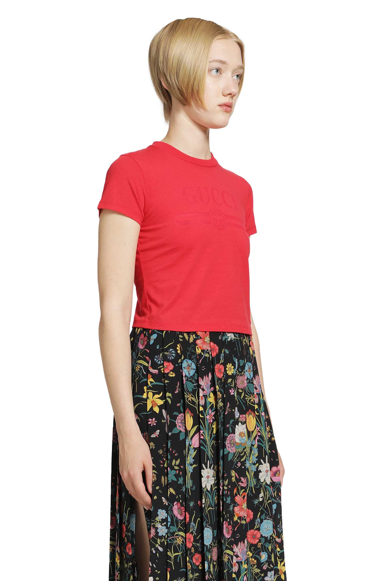 Gucci Interlocking G Cropped T-Shirt