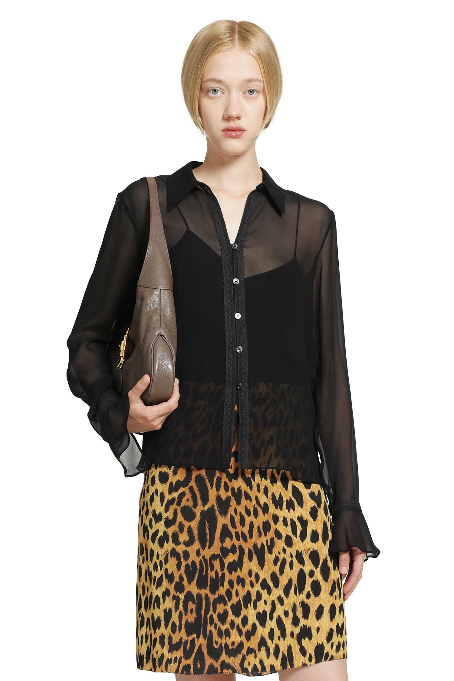 Gucci Silk Georgette Shirt