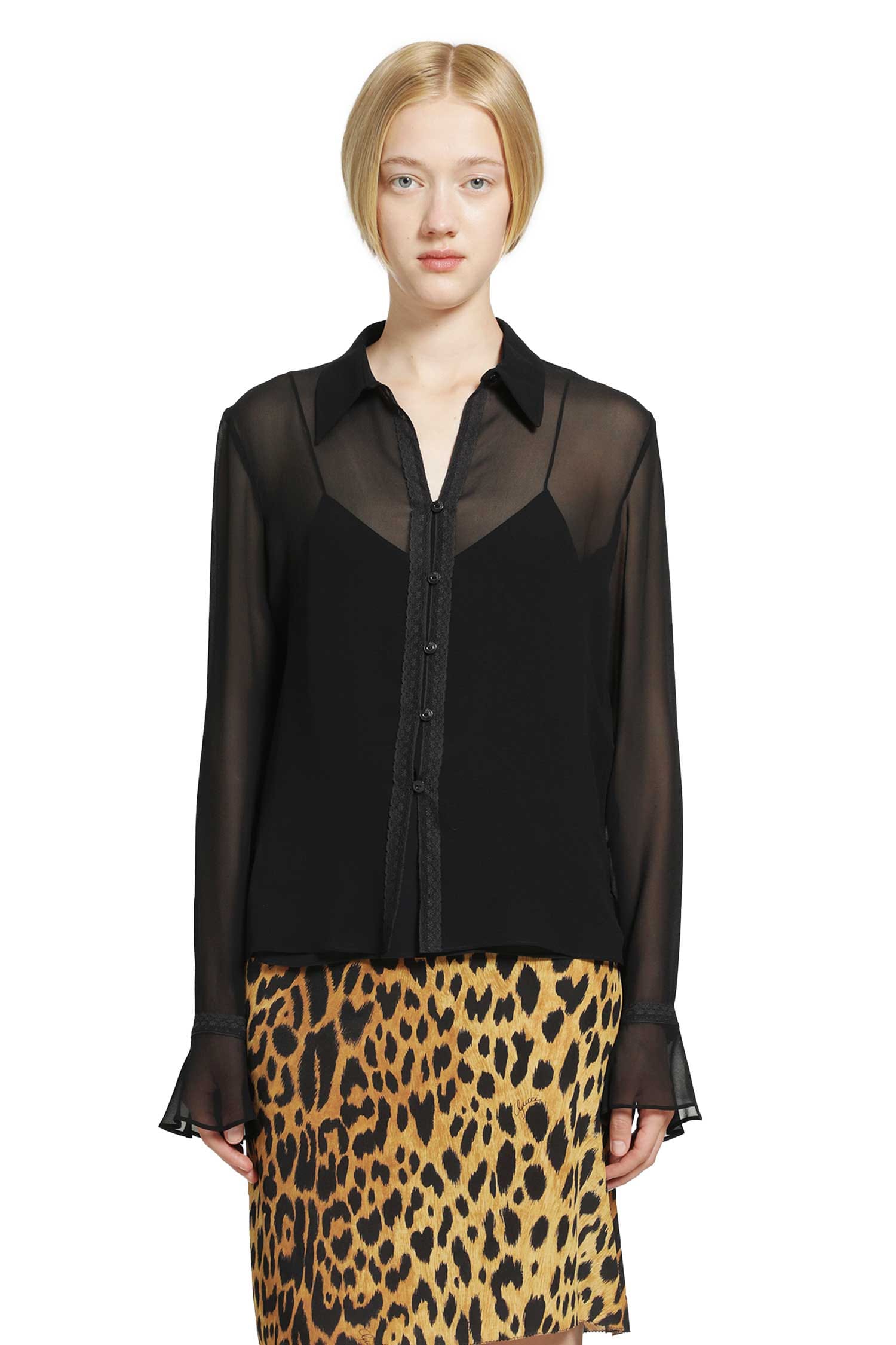 Gucci Silk Georgette Shirt