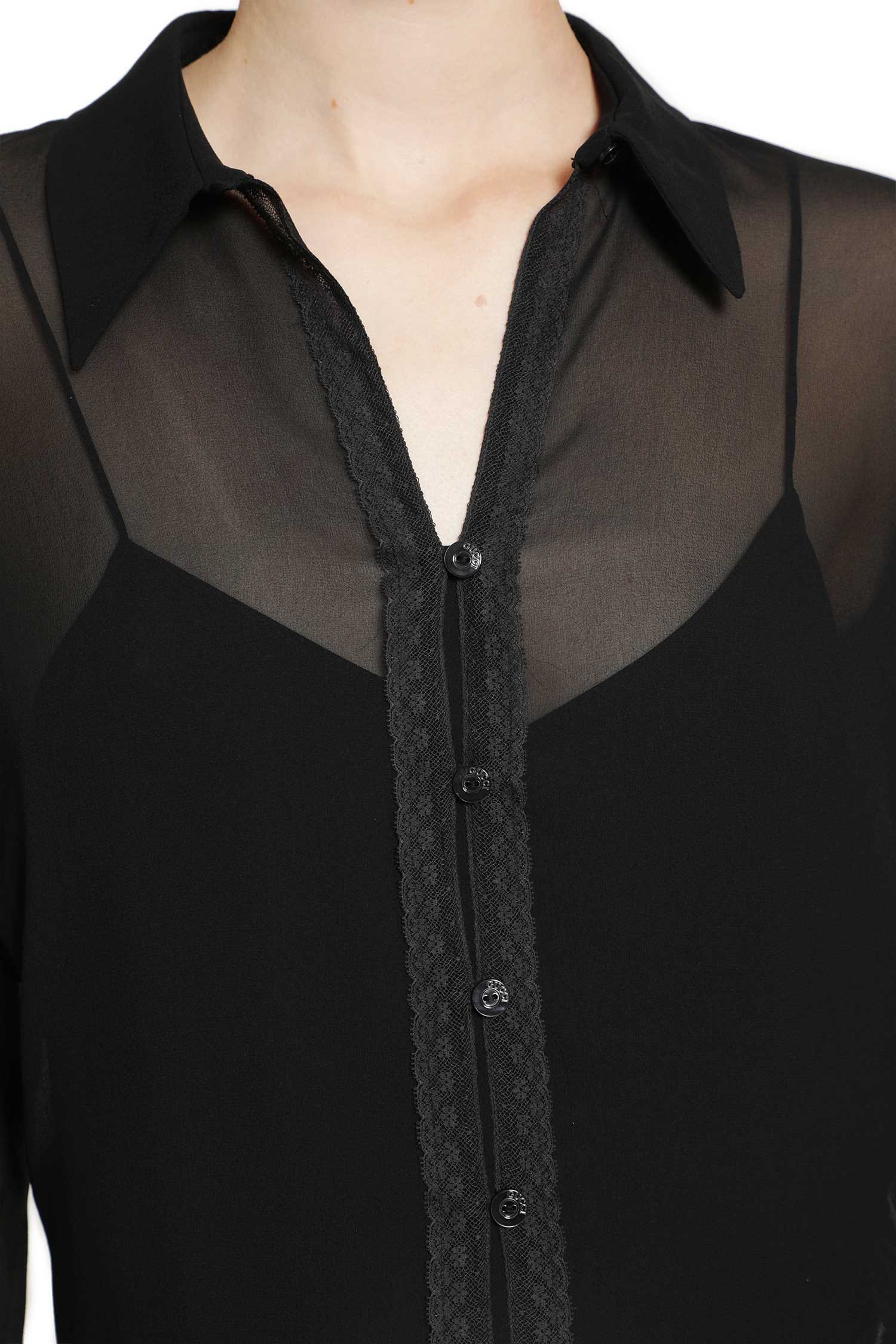Gucci Silk Georgette Shirt