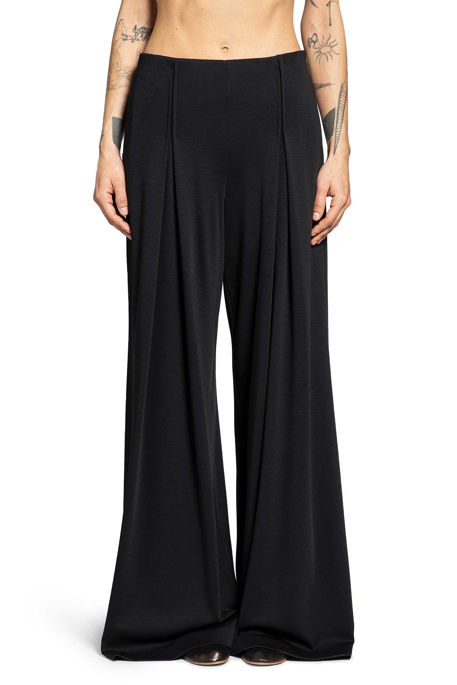 Max Mara Wool Jersey Trousers