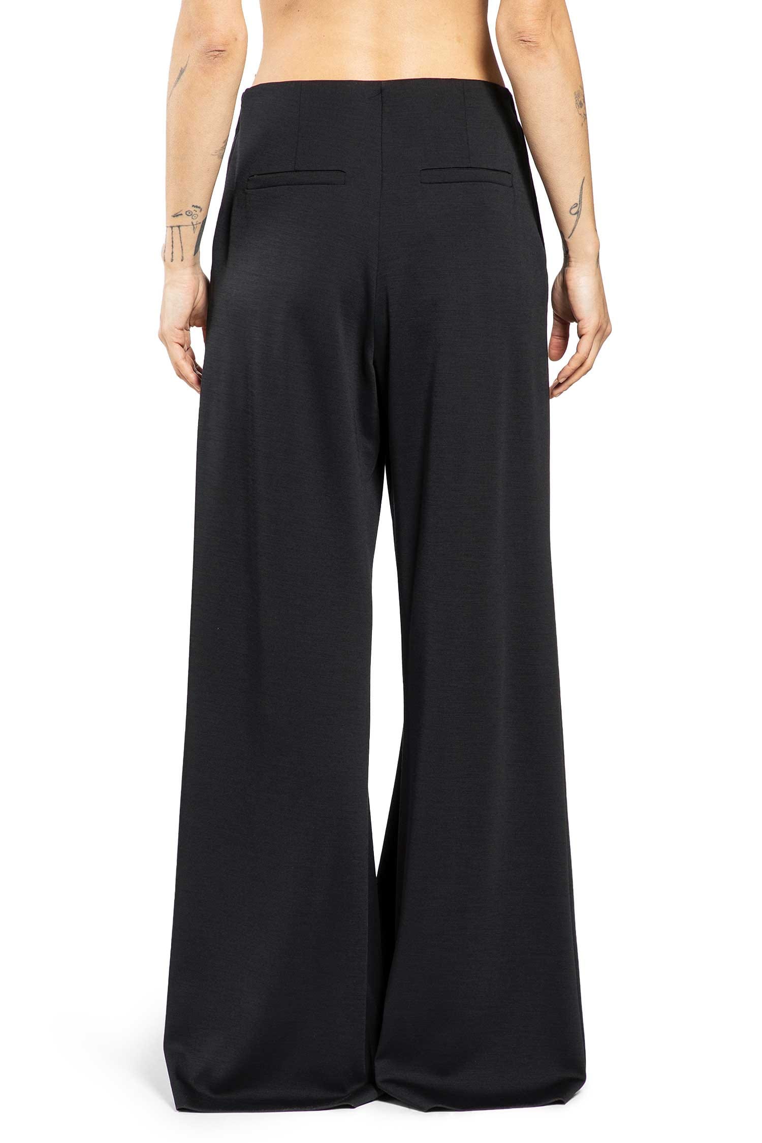 Max Mara Wool Jersey Trousers