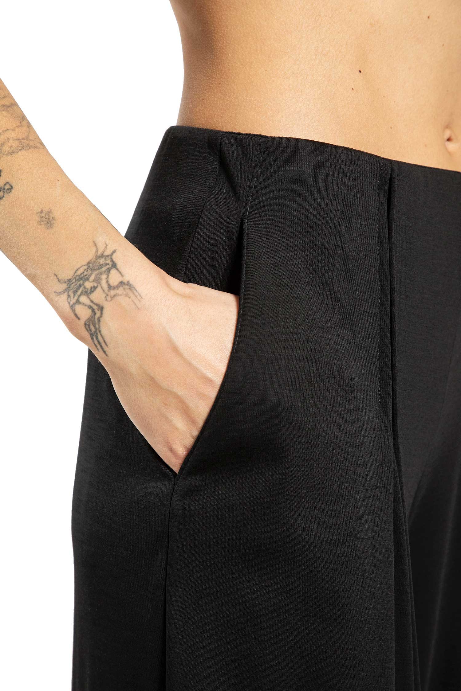 Max Mara Wool Jersey Trousers