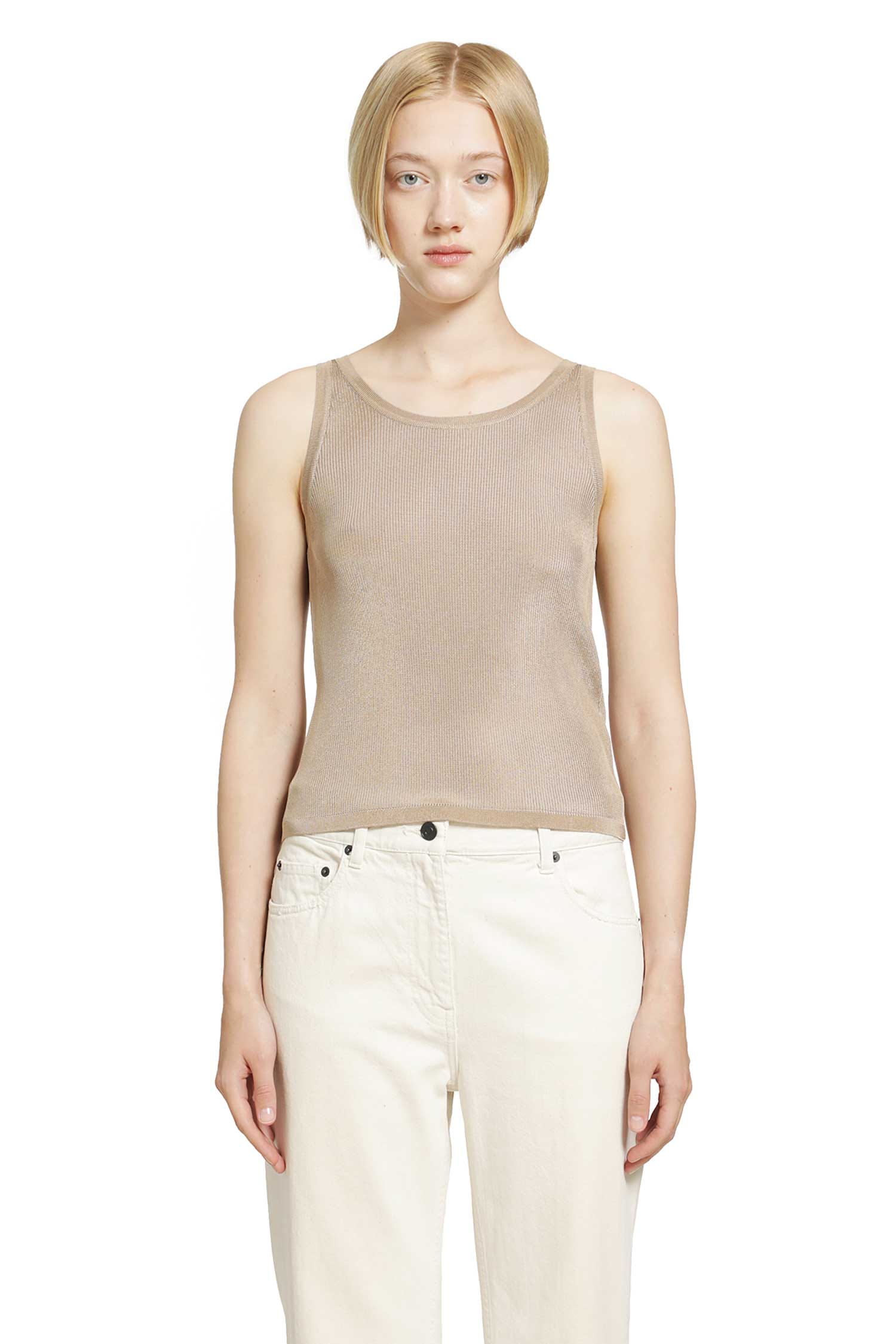 Saint Laurent Viscose Tank Top