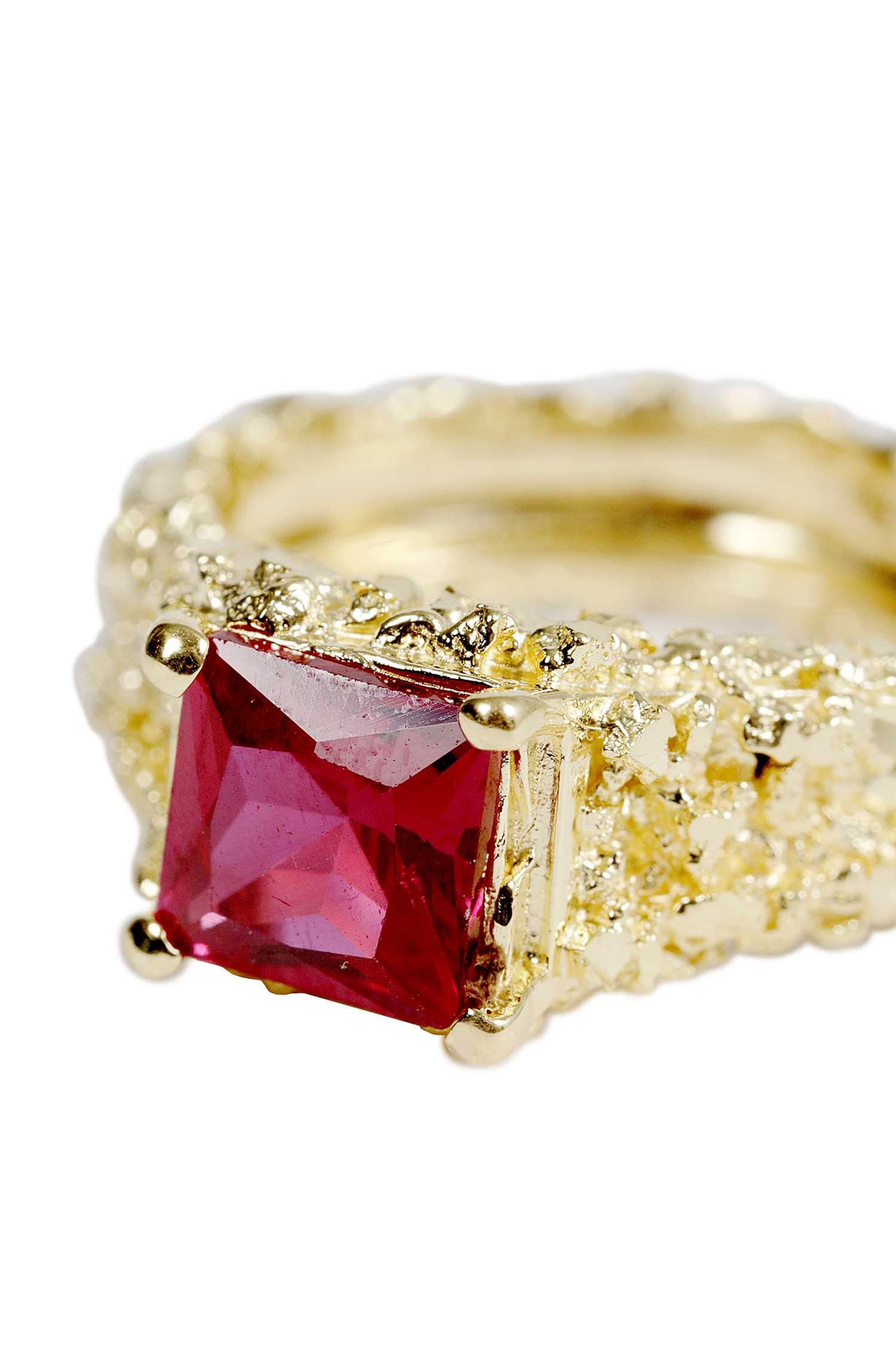 VENEDA CARTER Ruby Signet Ring