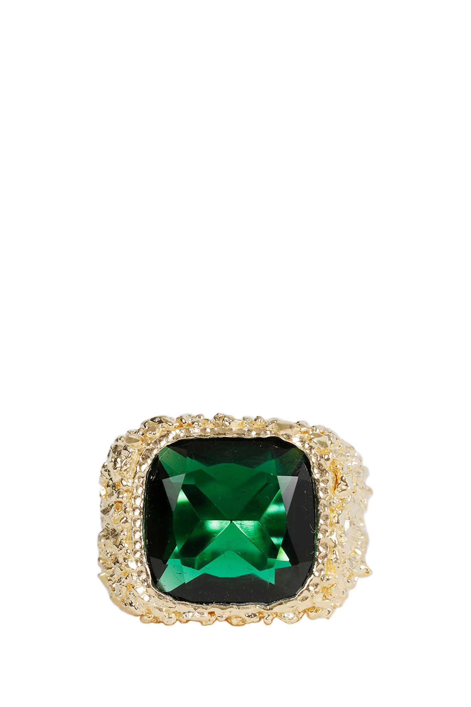 VENEDA CARTER Large Square Emerald Ring
