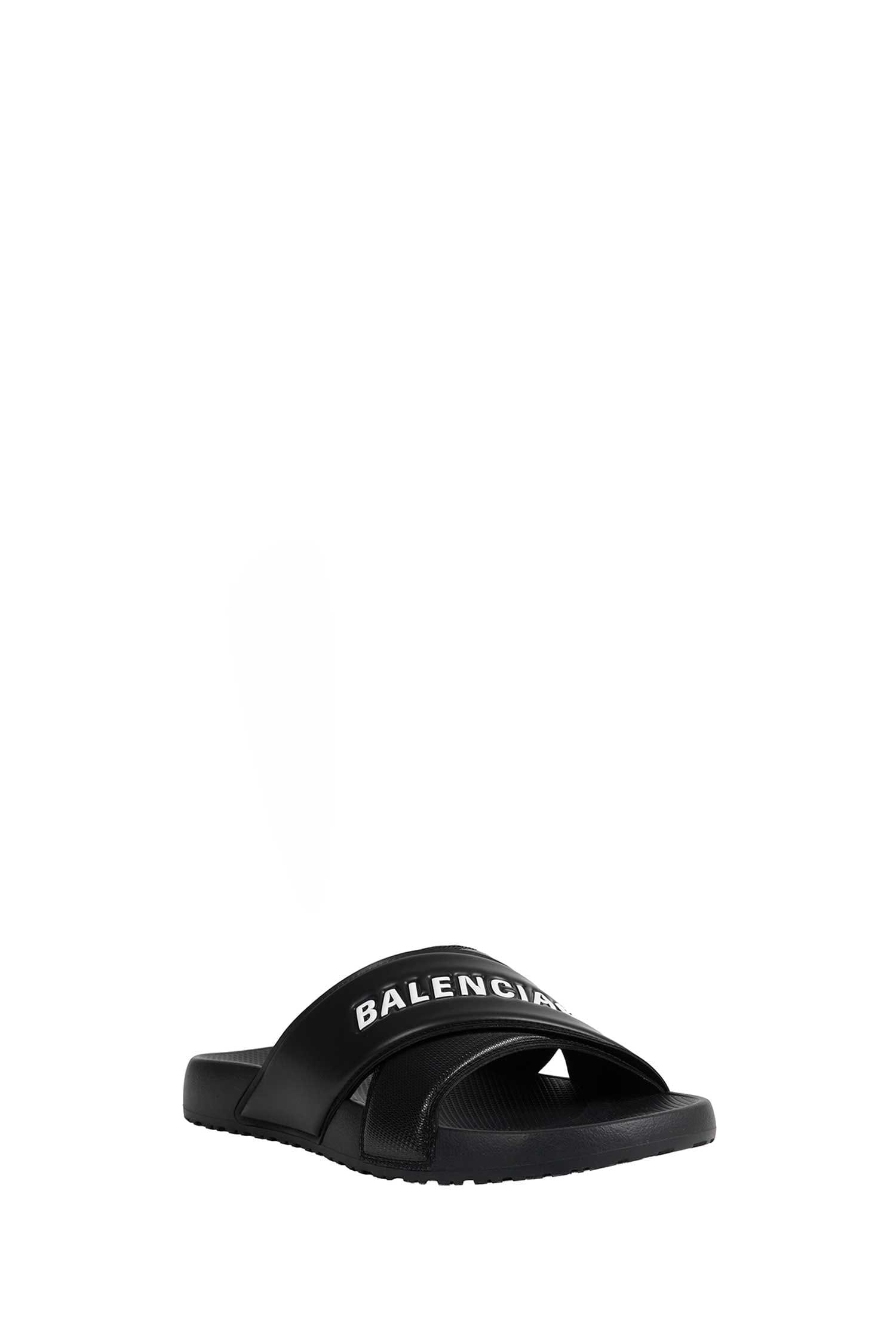 Balenciaga Sporty Pool Slides
