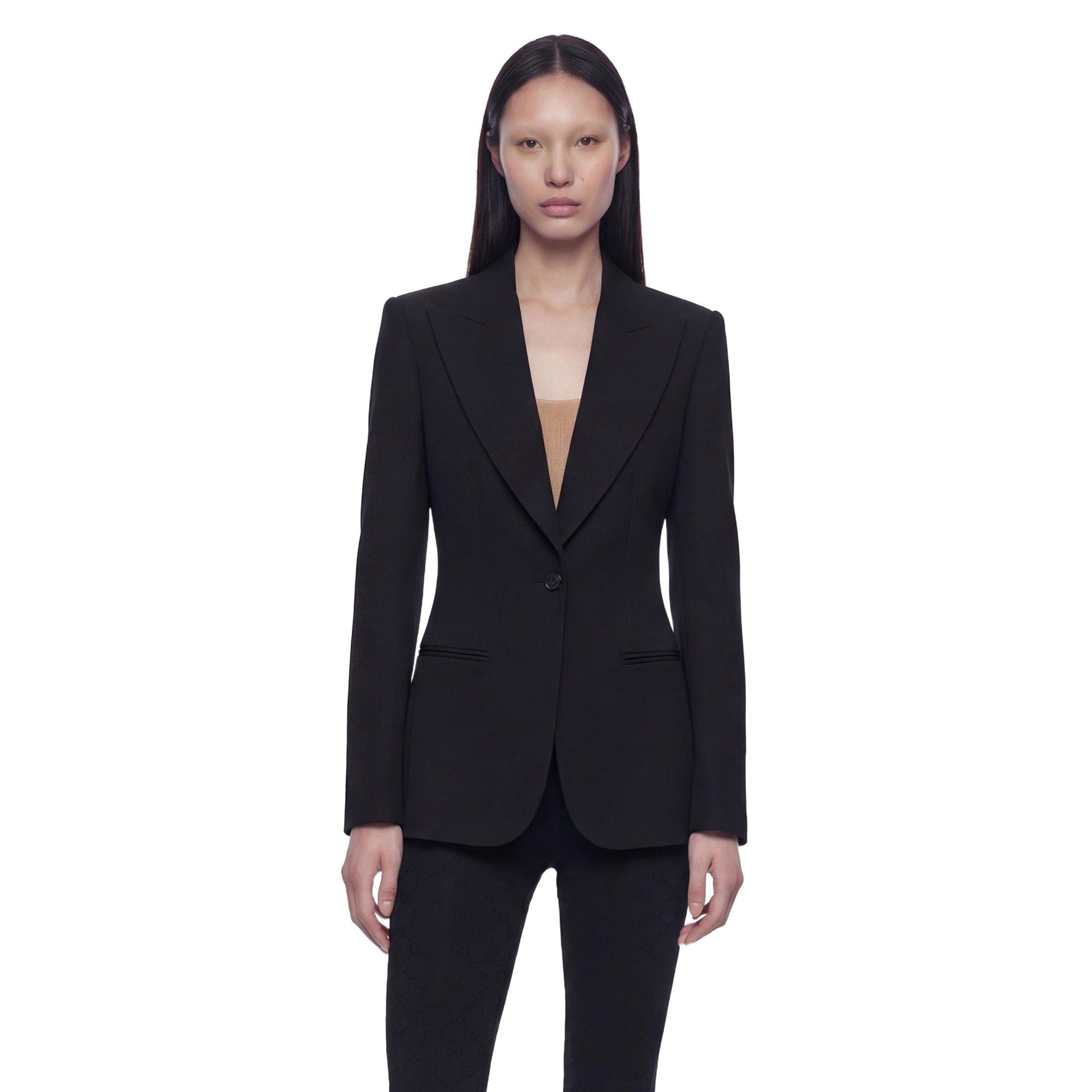 Gucci Technical Stretch Wool Blazer
