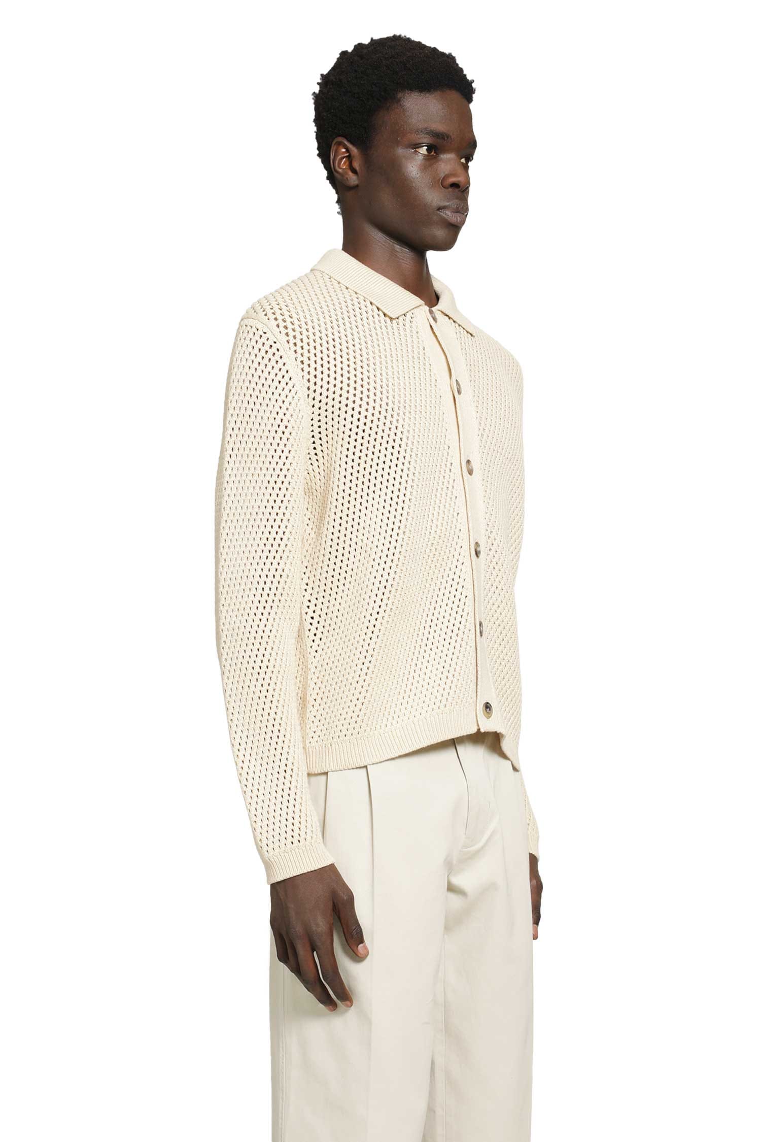 Prada Linen and Cotton Cardigan