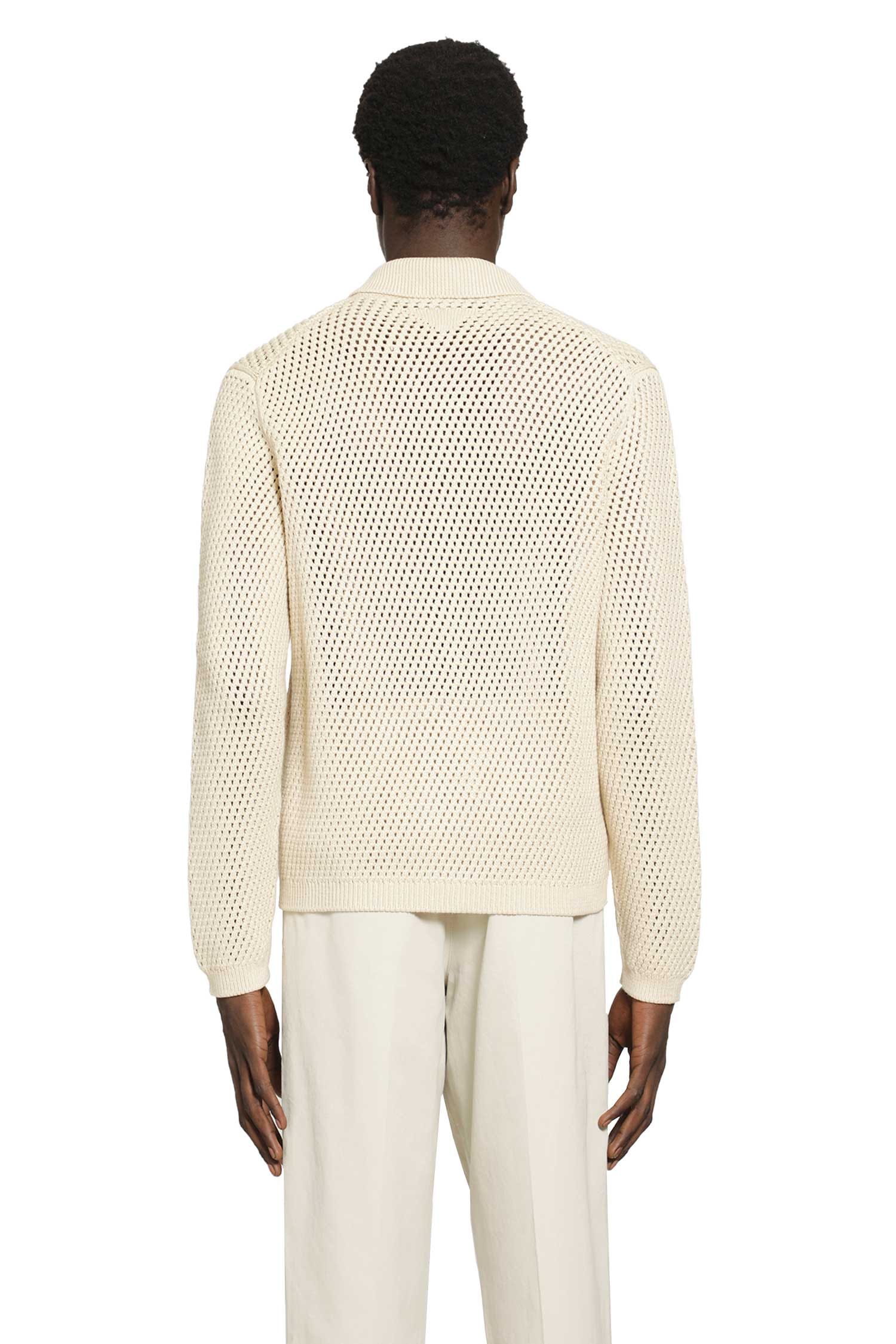 Prada Linen and Cotton Cardigan