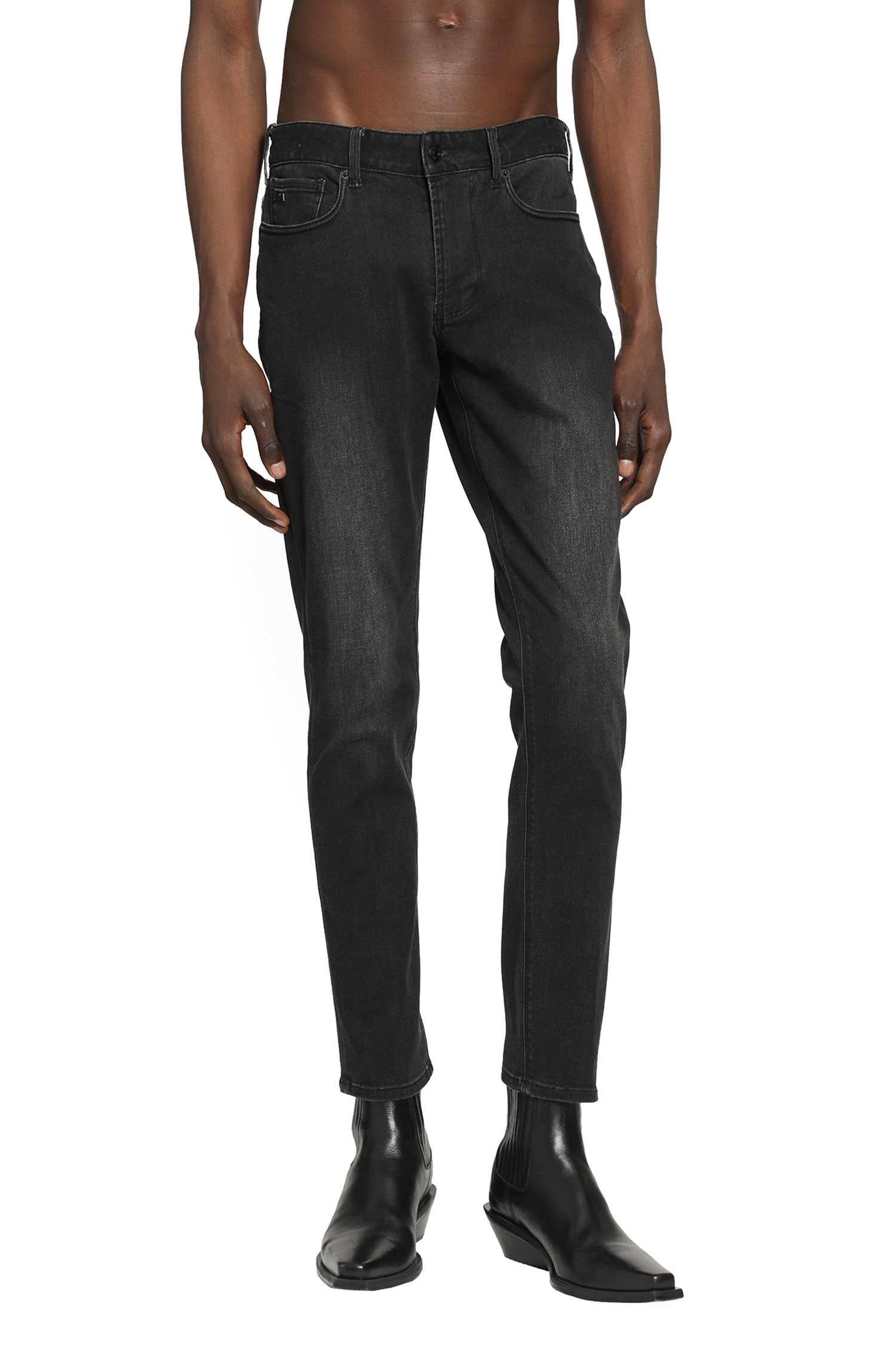 Emporio Armani 5 Pocket Straight-Leg Jeans